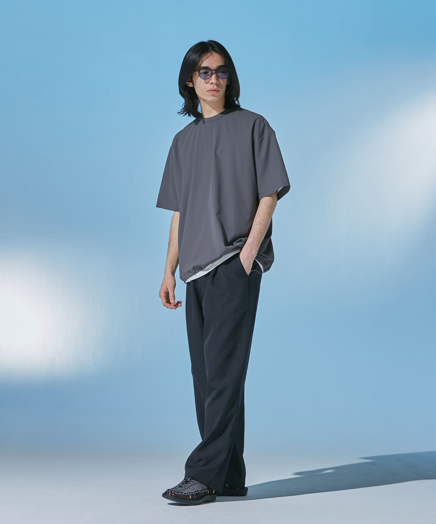 身長：180cm サイズ：L