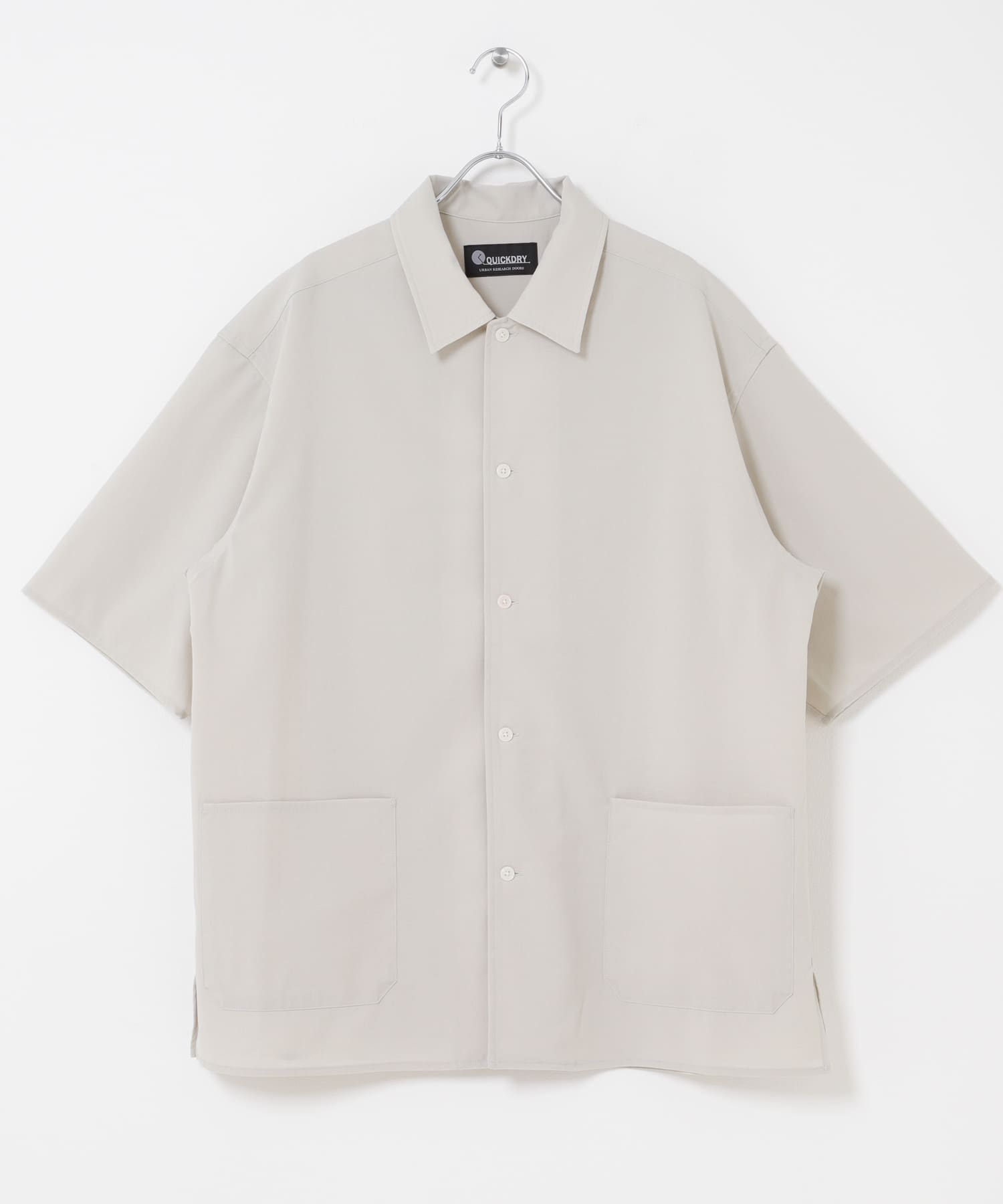 クイックドライショートスリーブシャツカバーオール