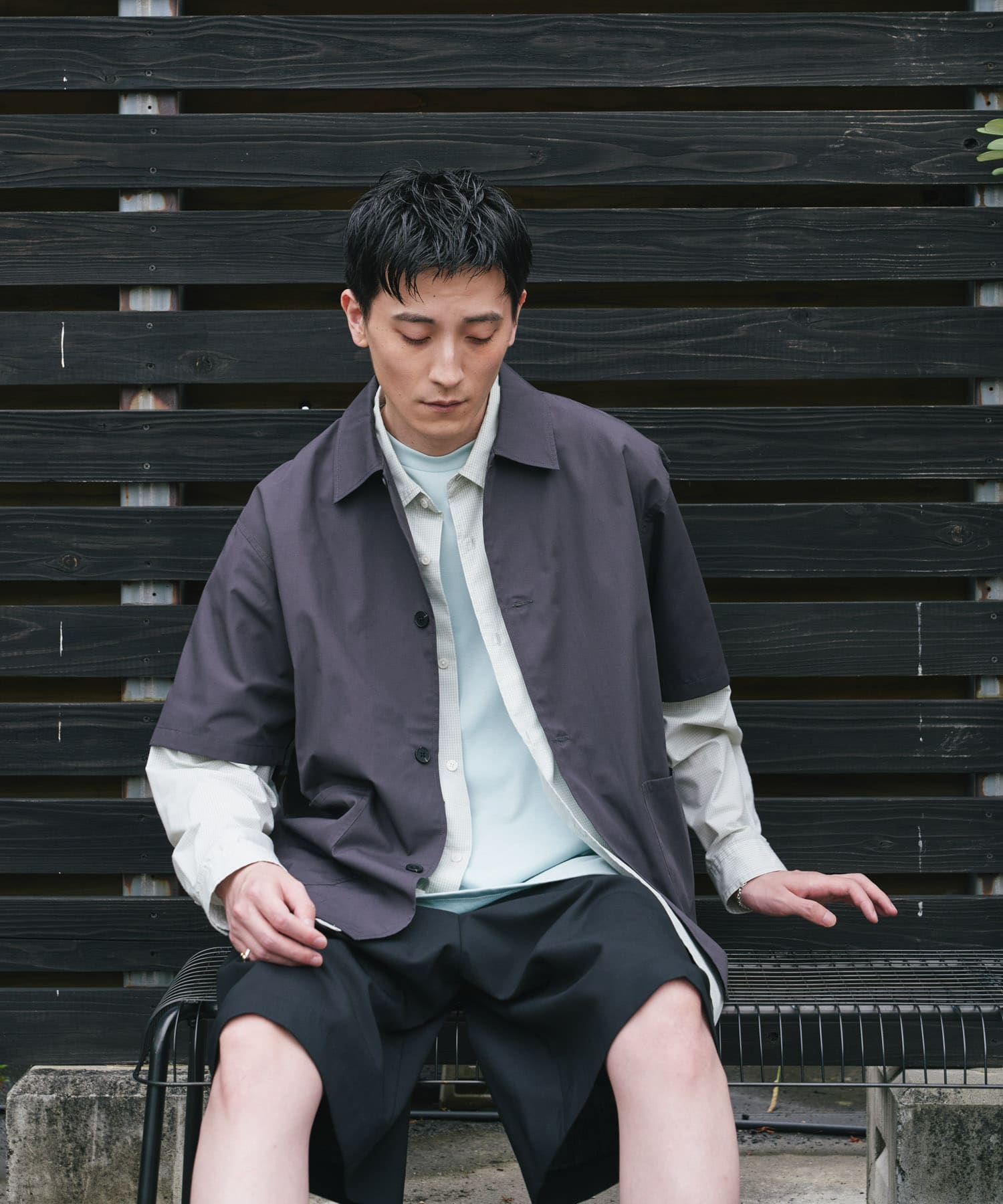 『速乾/イージーケア/UVカット』『URTECH』Aircare ショートスリーブシャツジャケット