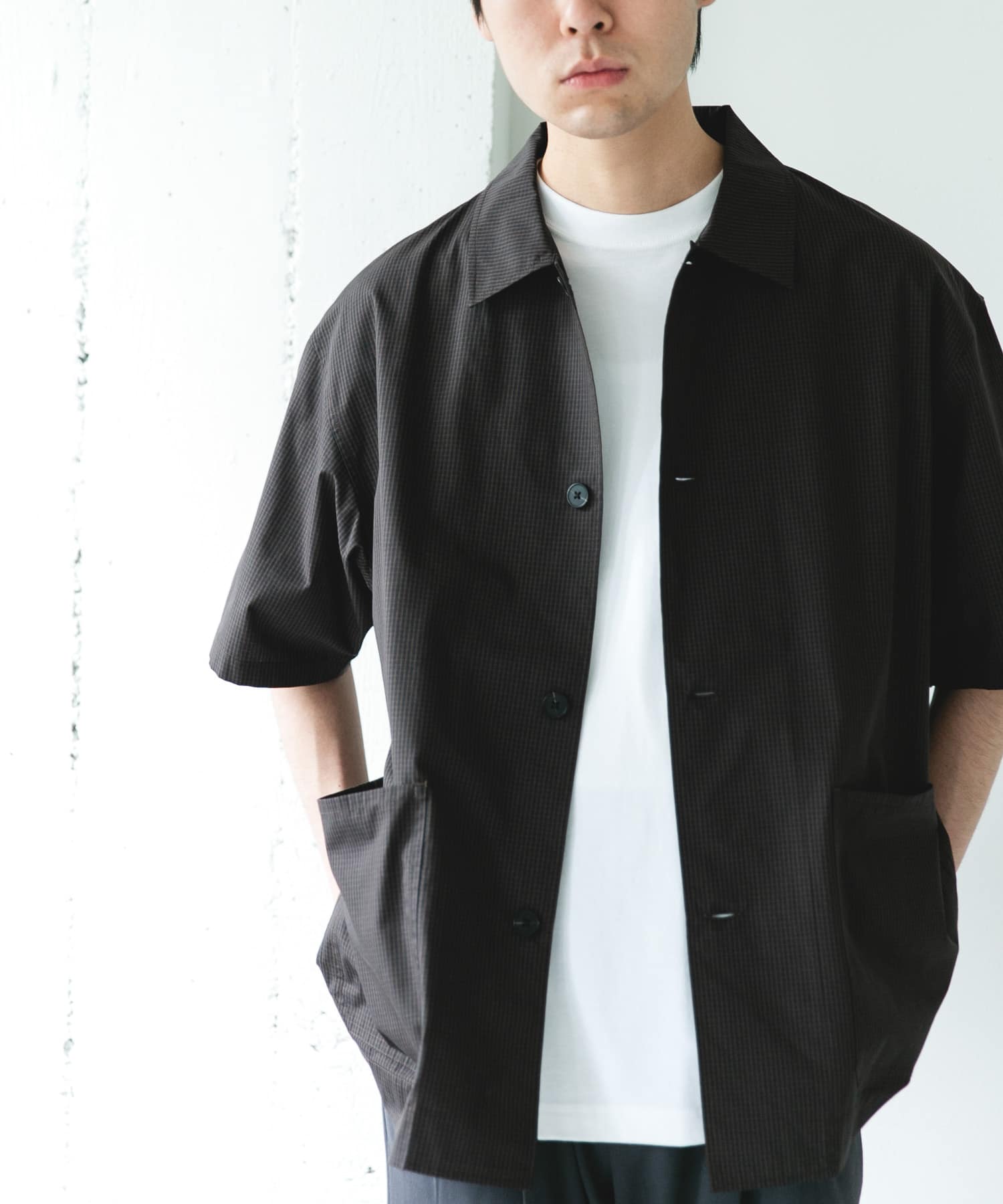 NAVY×BROWN