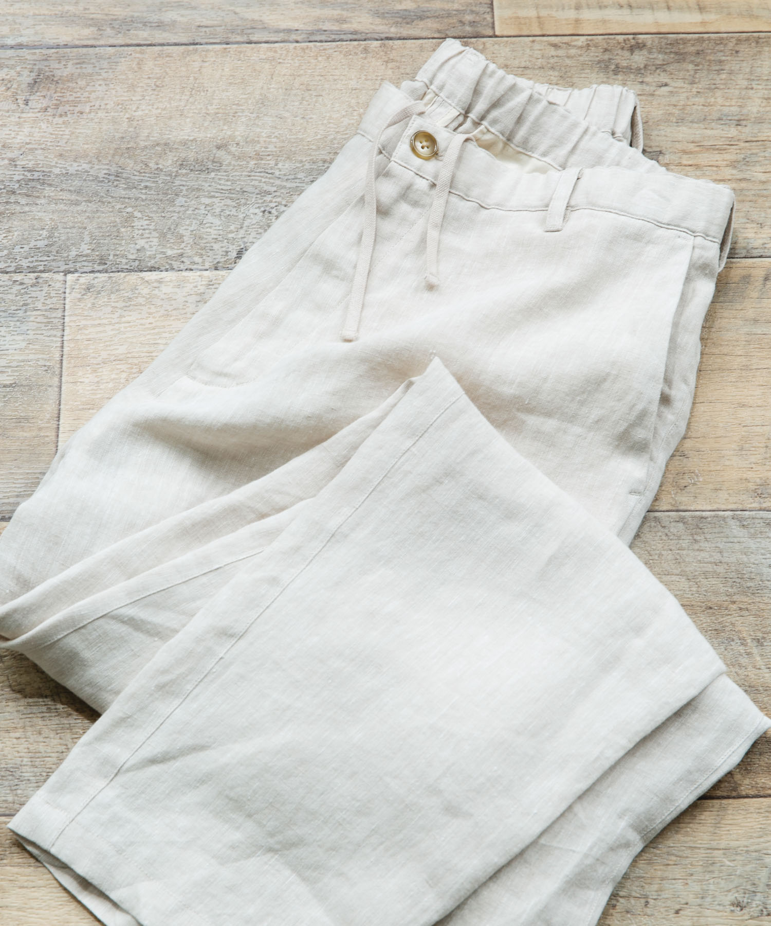 シルケットリネン イージートラウザー