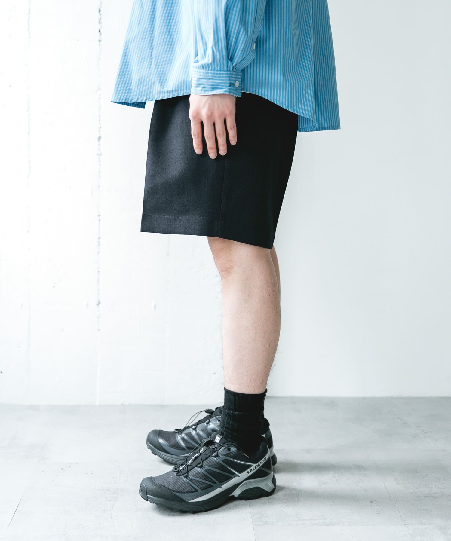 セオアルファドレスショーツ NAVY M