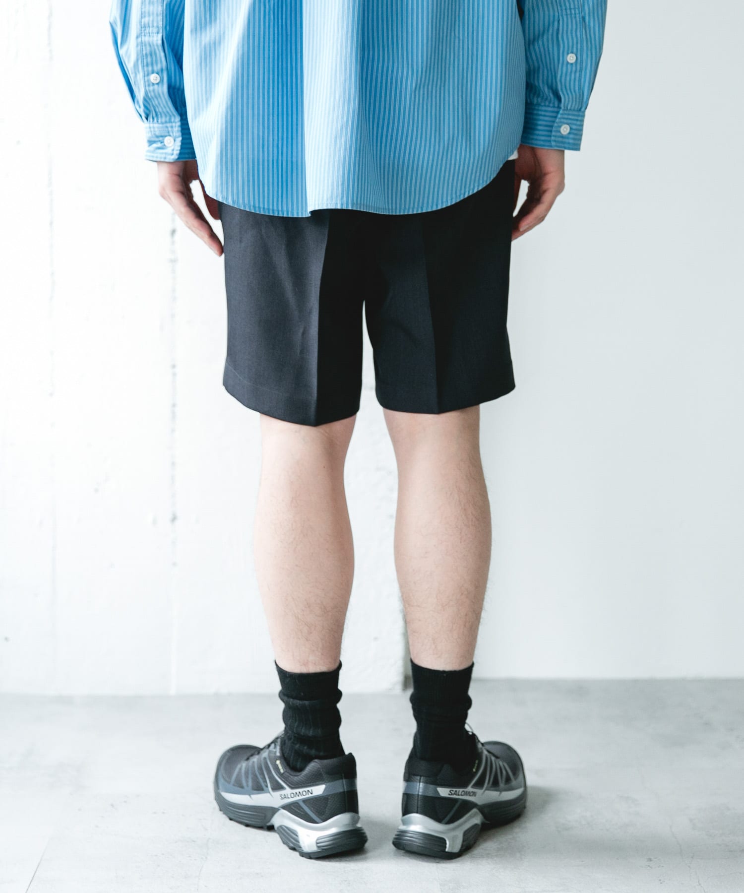 『吸水速乾』セオアルファドレスショーツ NAVY M