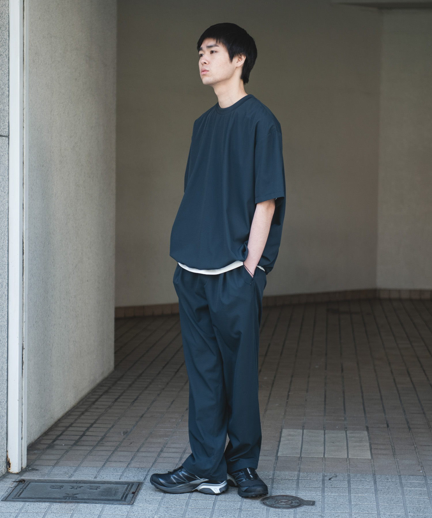 身長：177cm サイズ：L