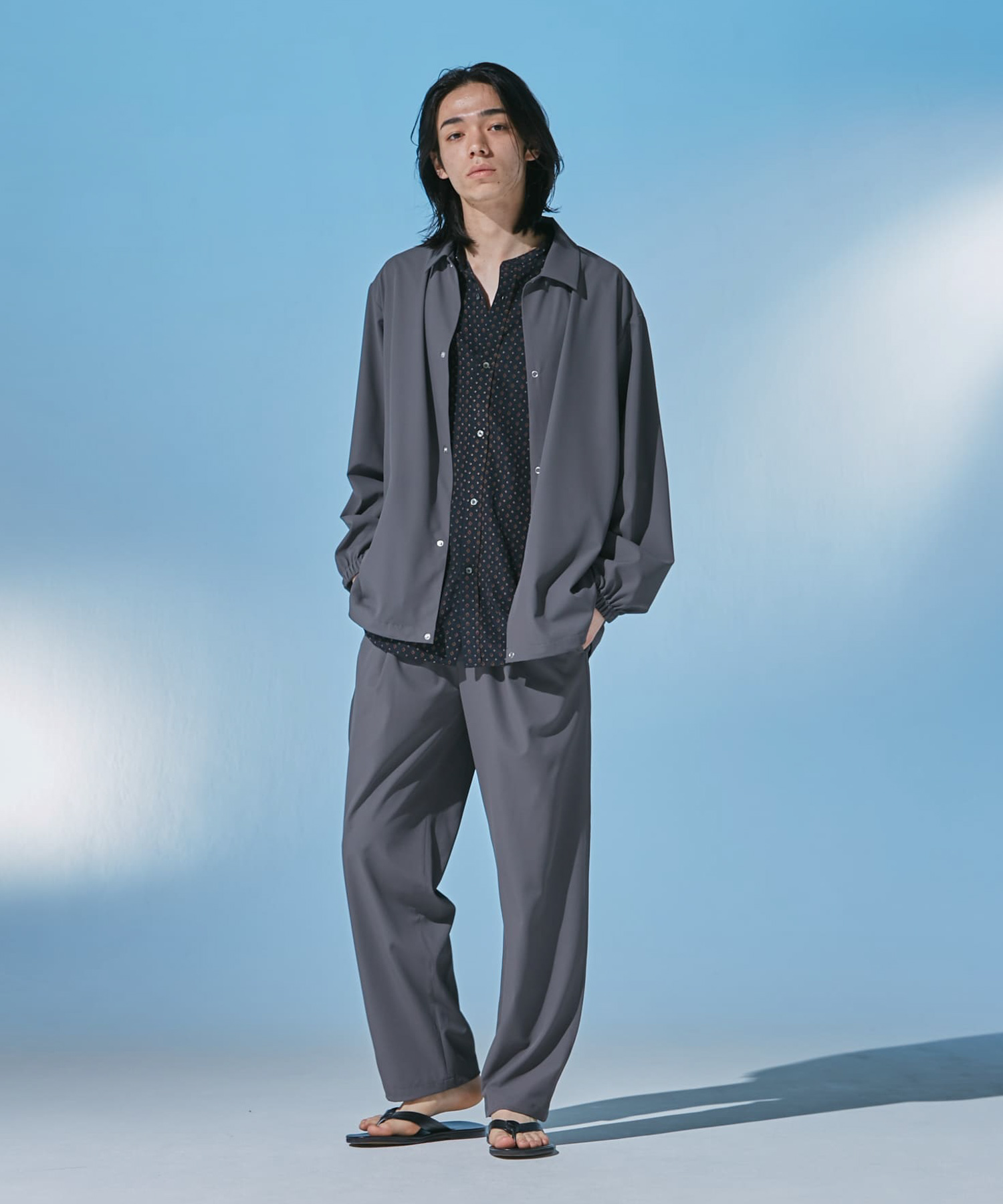 身長：180cm サイズ：L