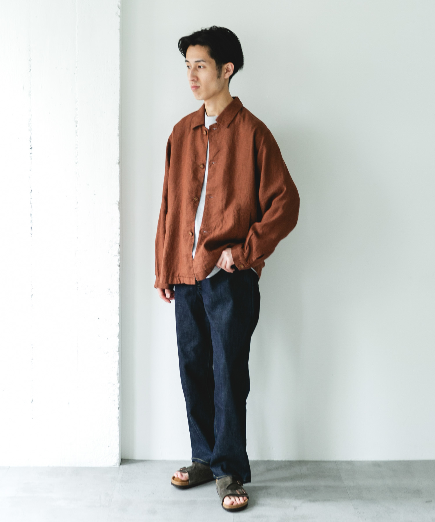 身長：180cm サイズ：L