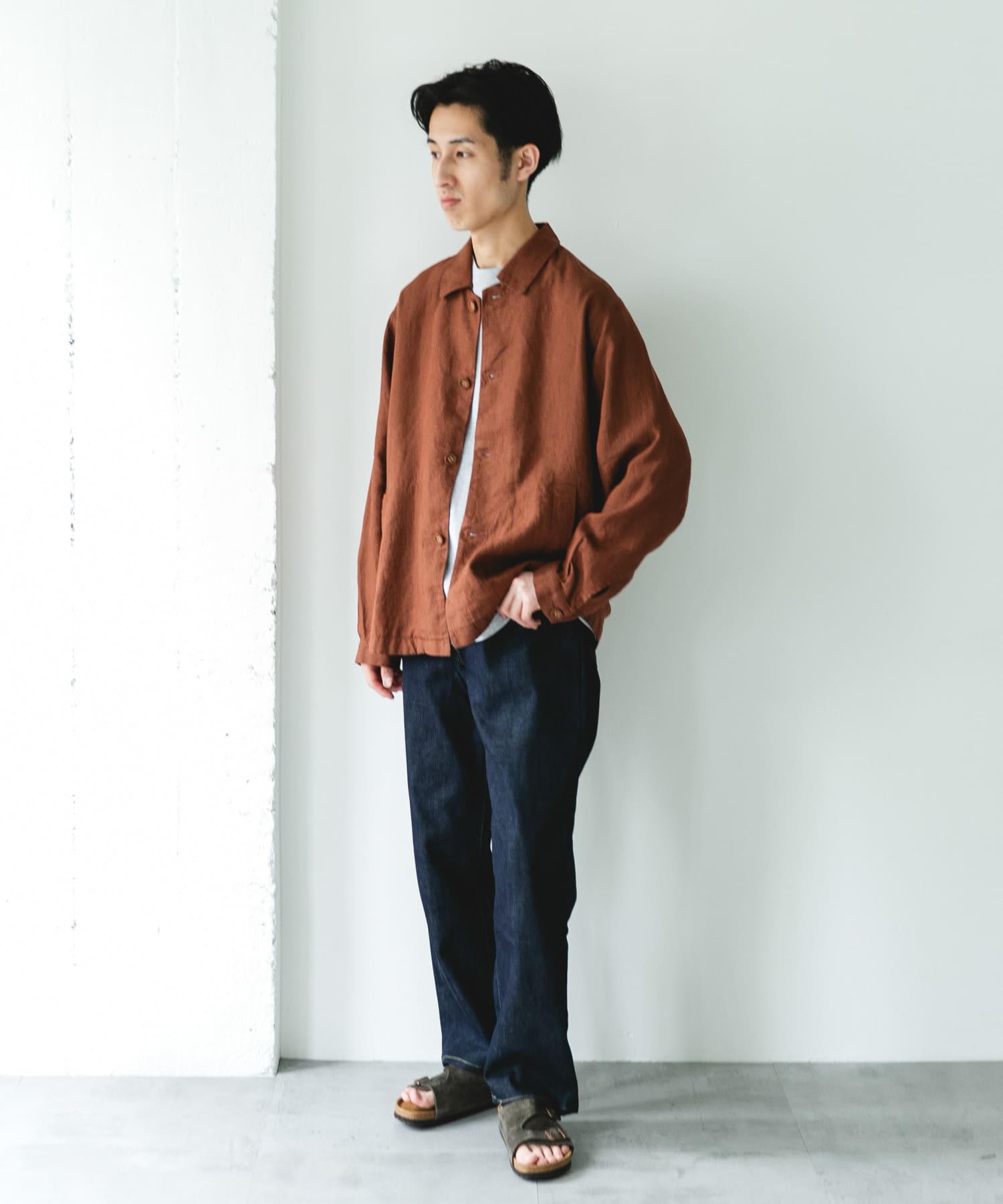 身長：180cm サイズ：L