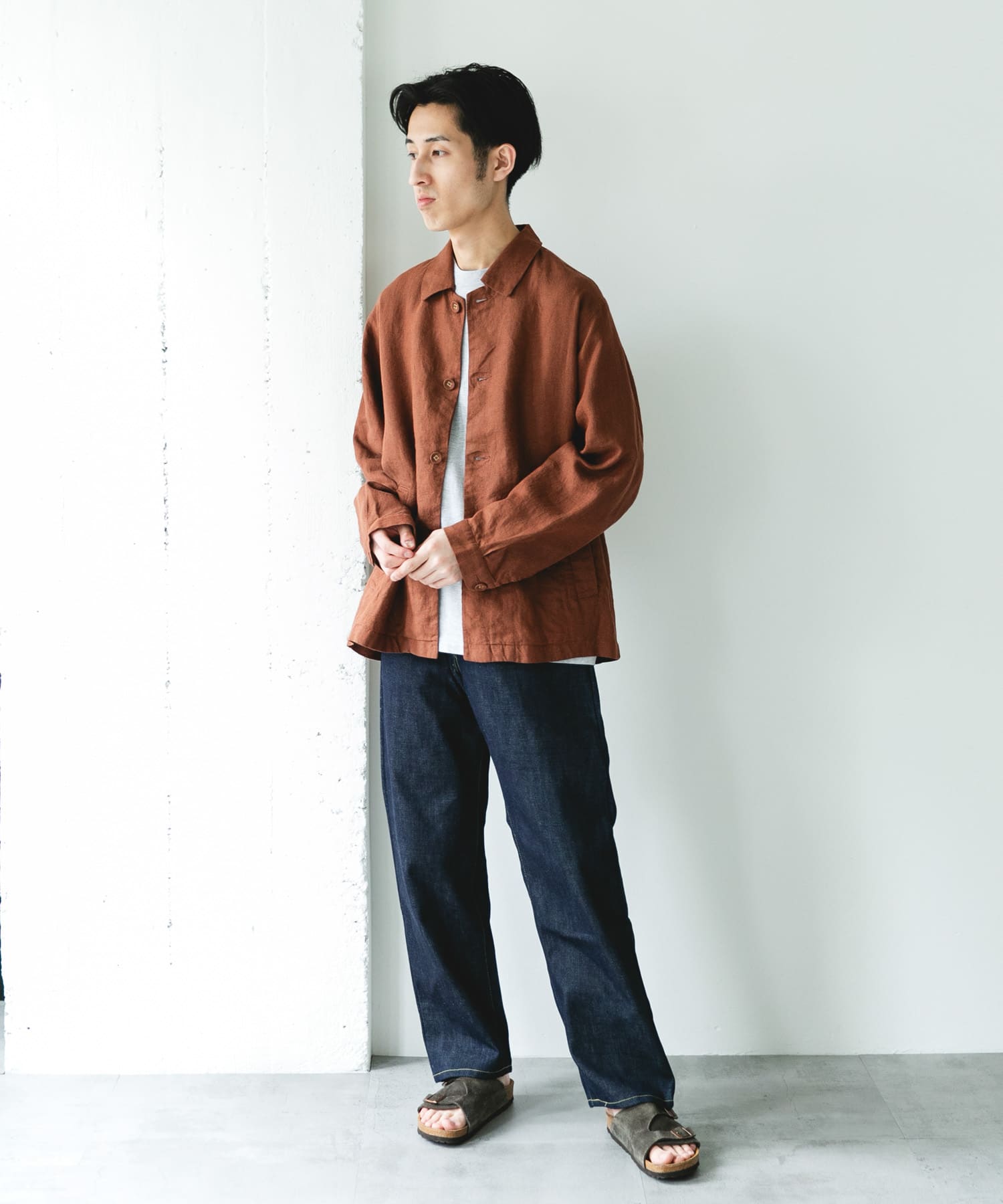 身長：180cm サイズ：L