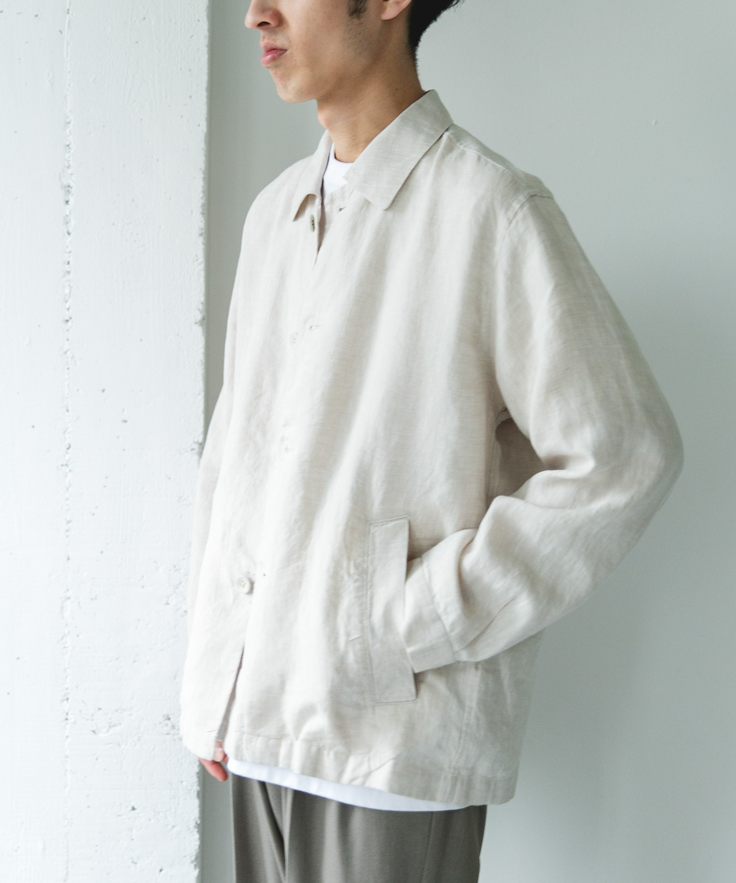 身長：180cm サイズ：L