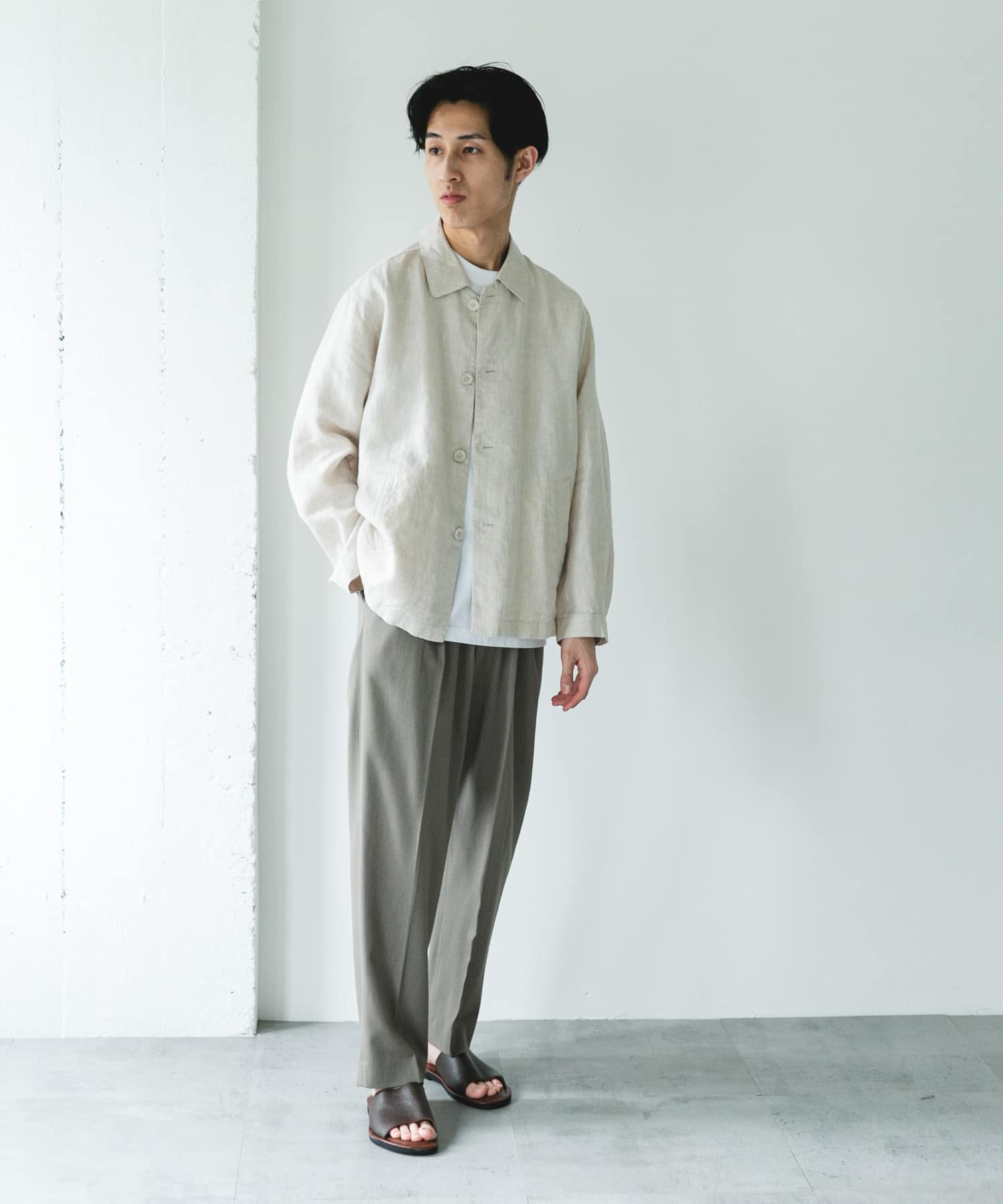 身長：180cm サイズ：L