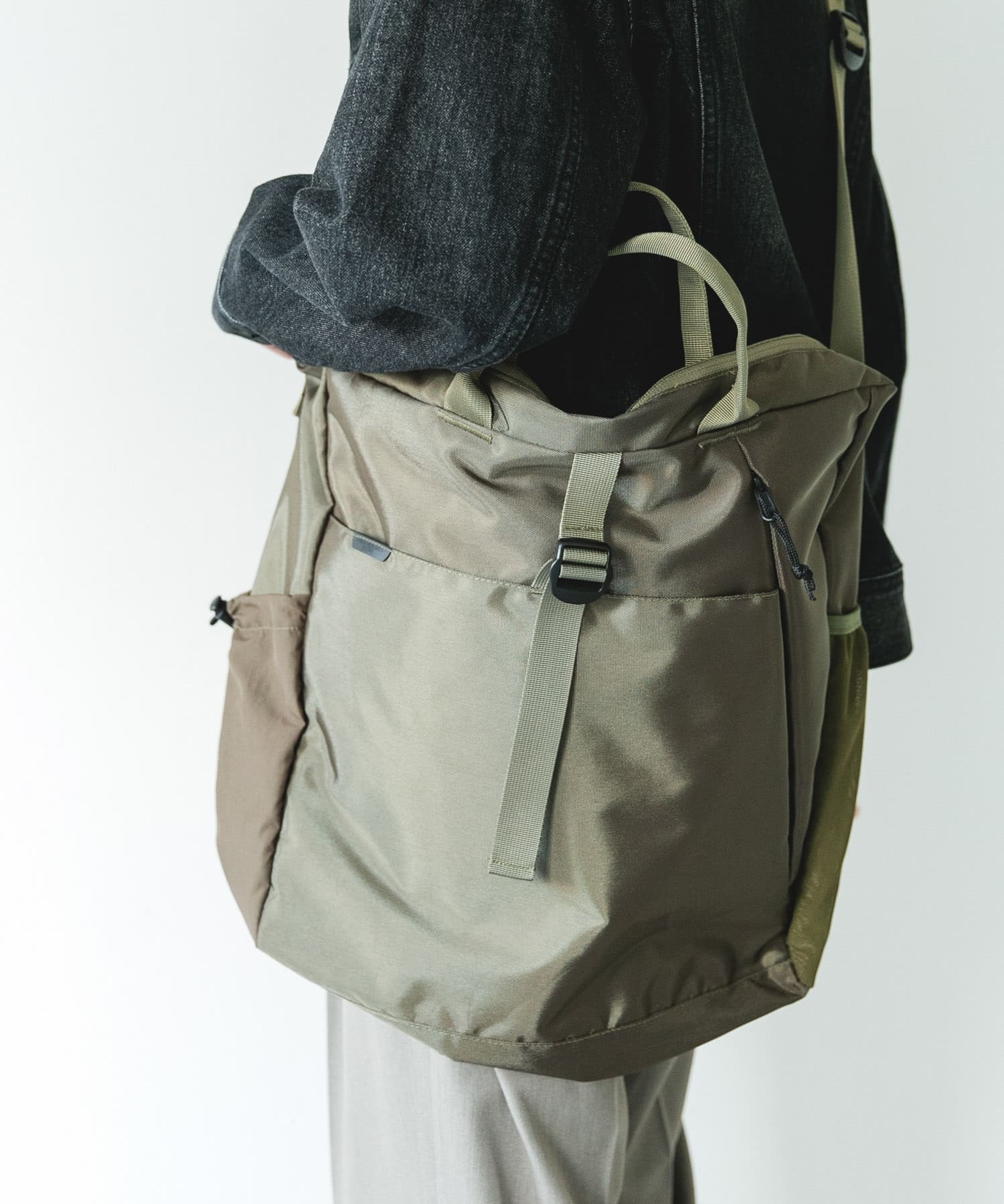 2WAYトートバッグ OLIVE -