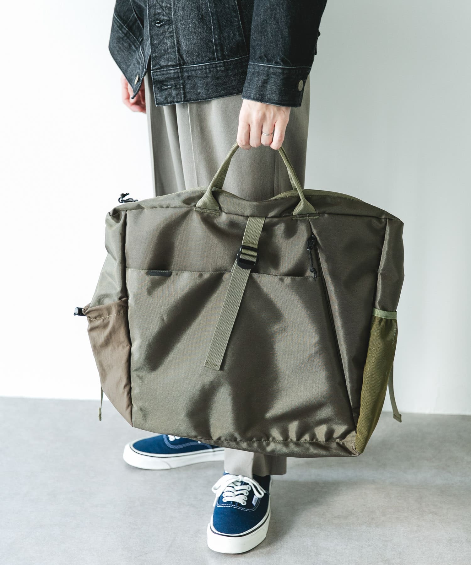 2WAYトートバッグ OLIVE -