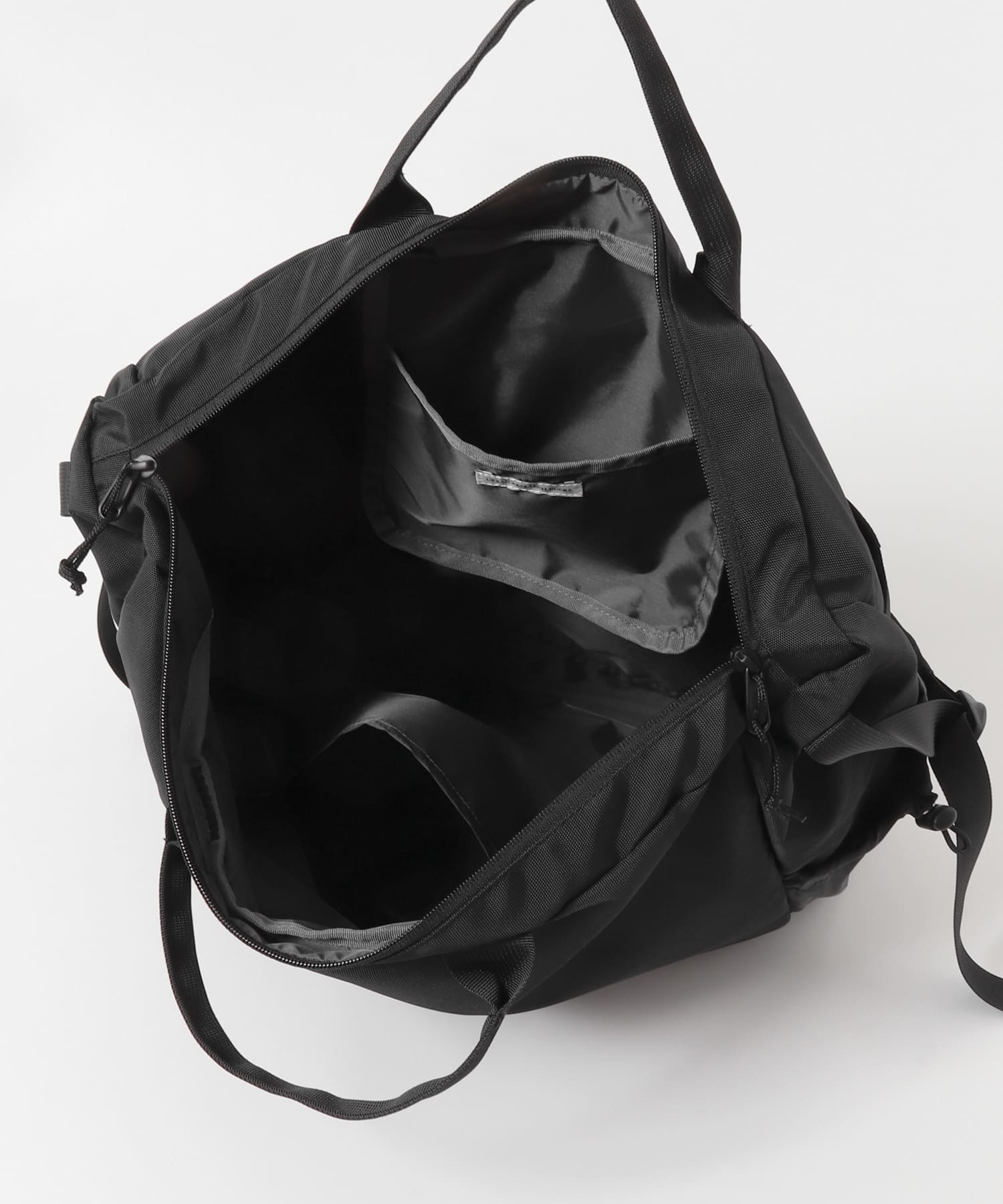 2WAYトートバッグ BLACK -