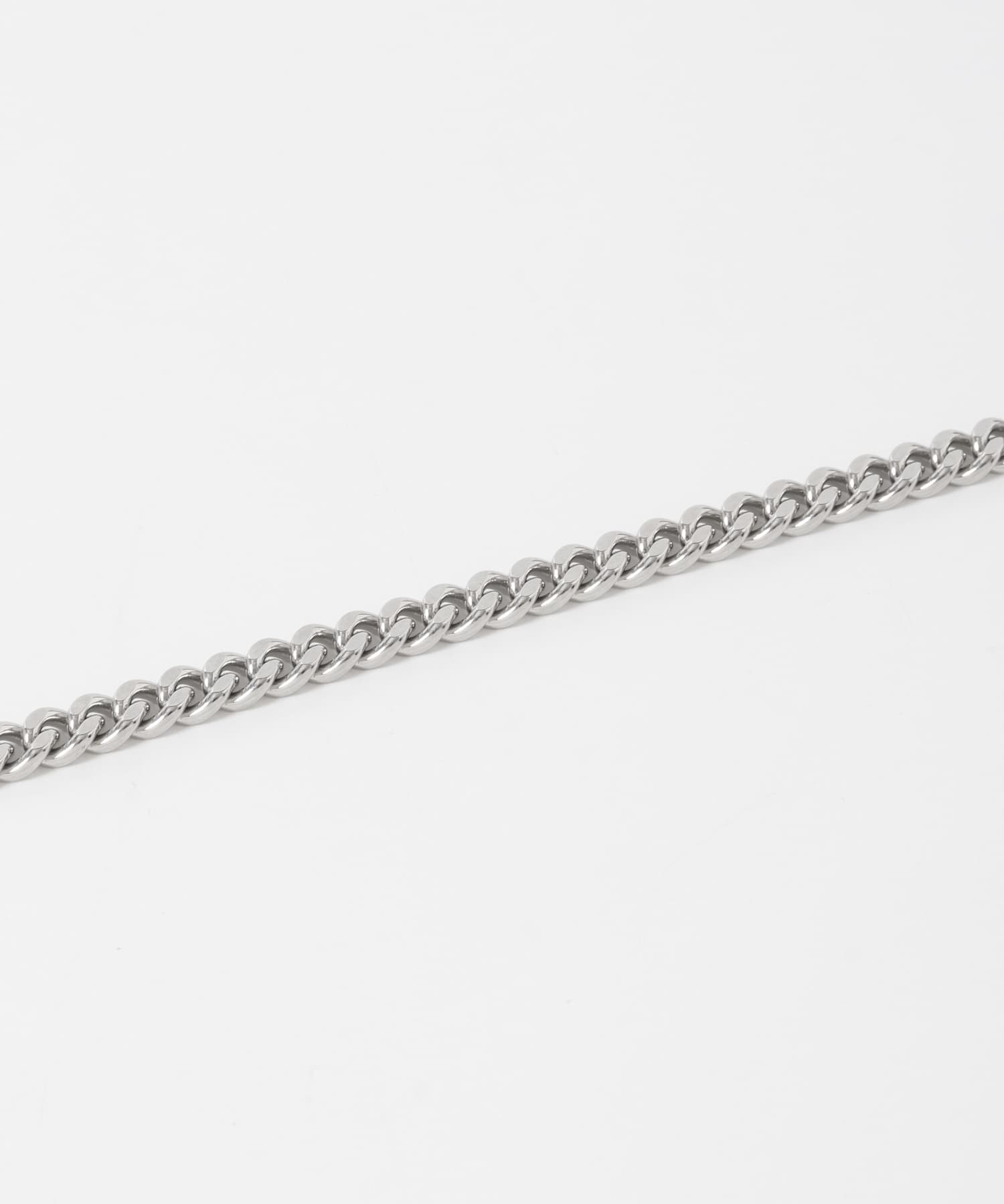 カットキヘイ角バーチェーンブレスレット SILVER -