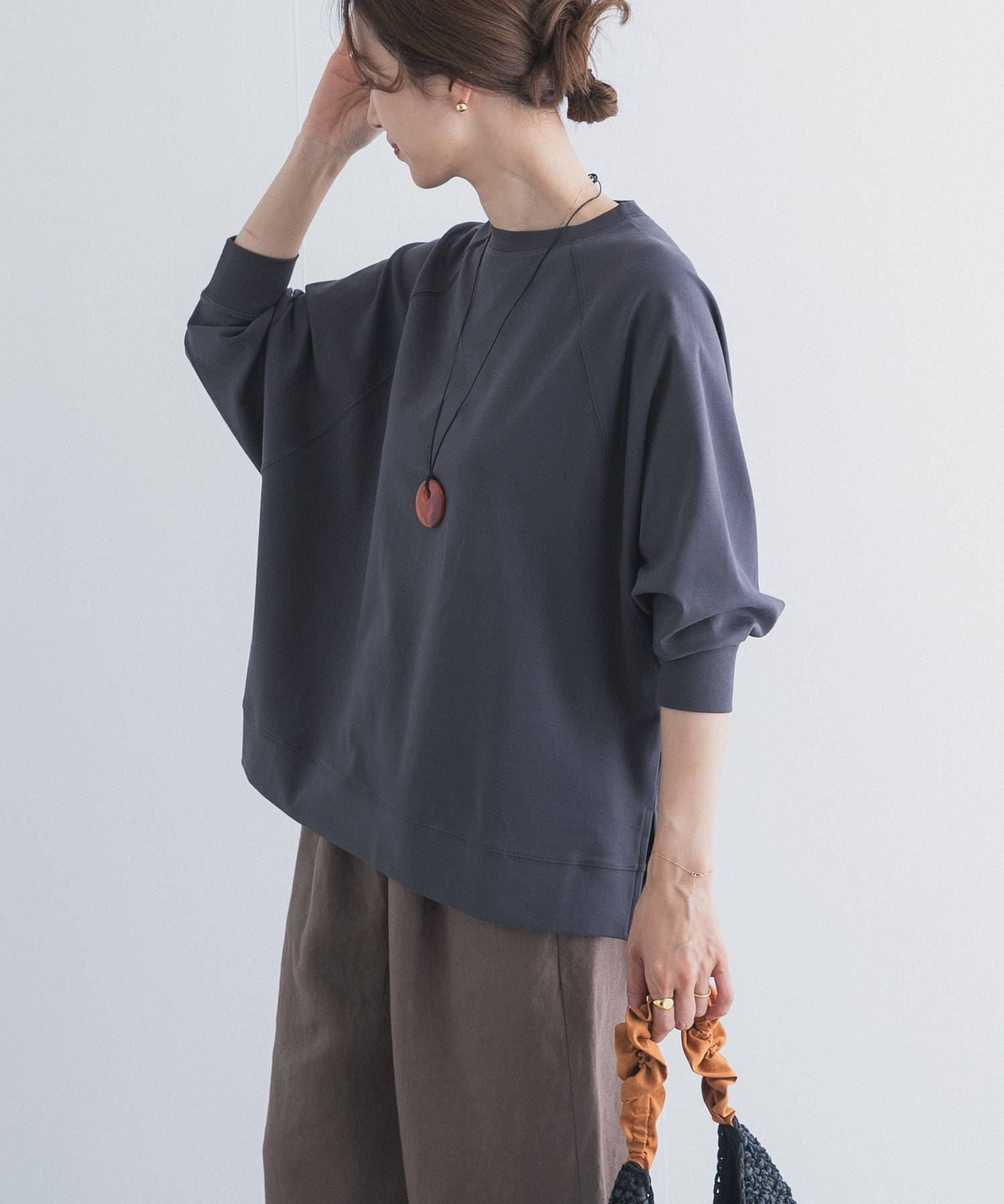 オーバーサイズドルマンプルオーバー