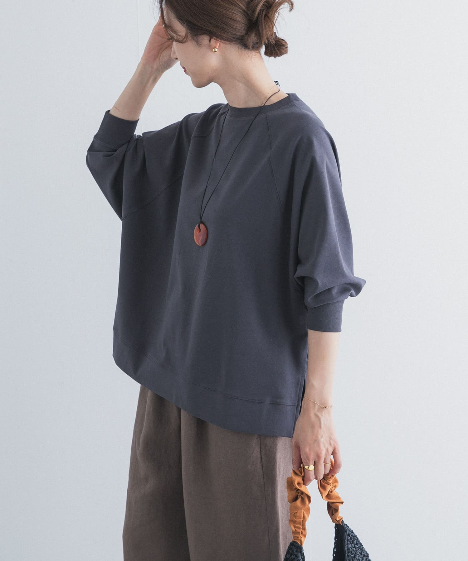 オーバーサイズドルマンプルオーバー