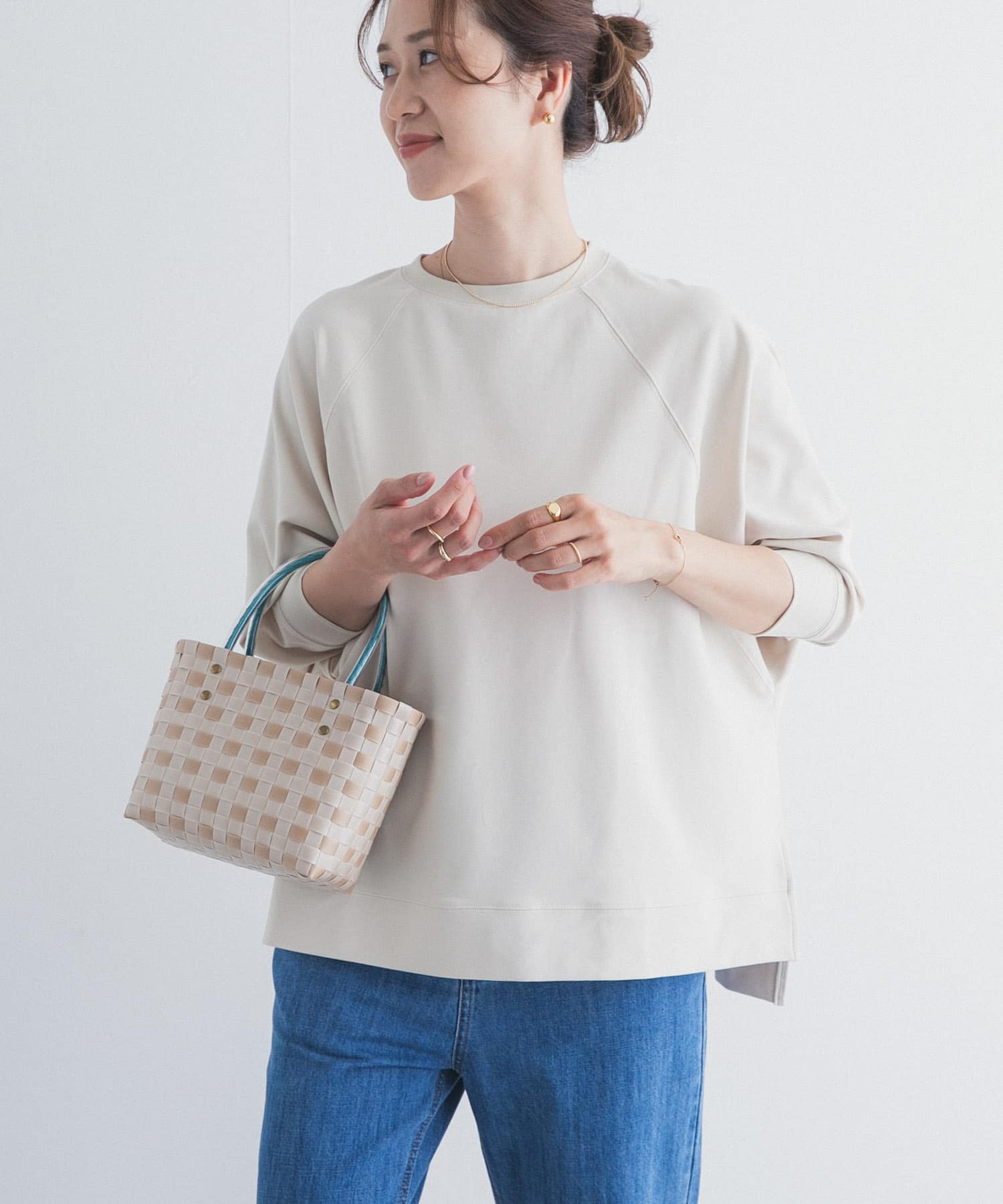 オーバーサイズドルマンプルオーバー