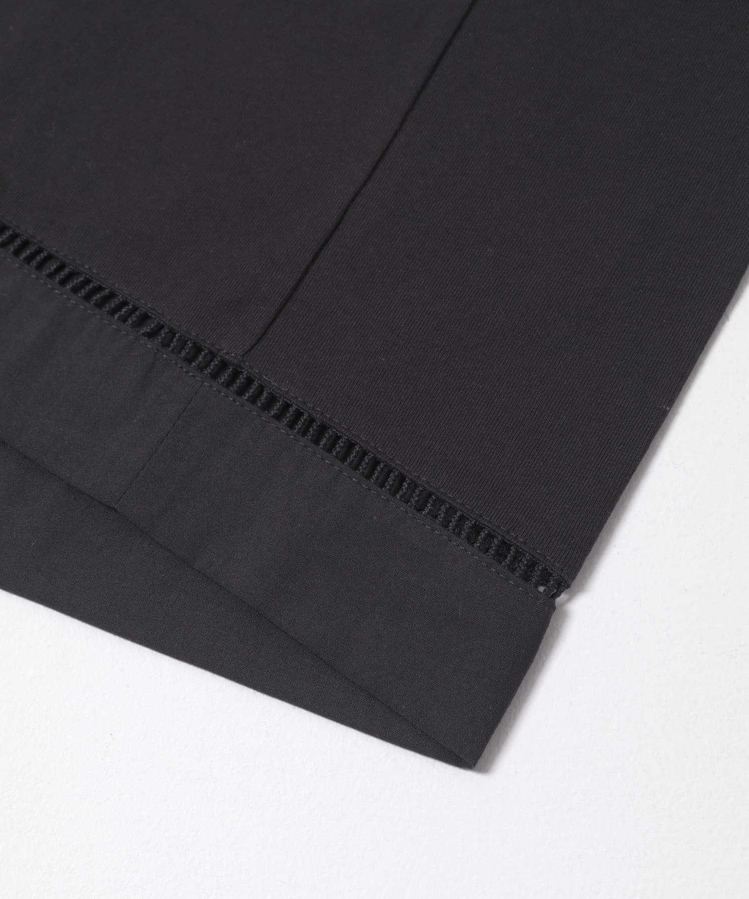ハシゴレースドッキングプルオーバー BLACK Free
