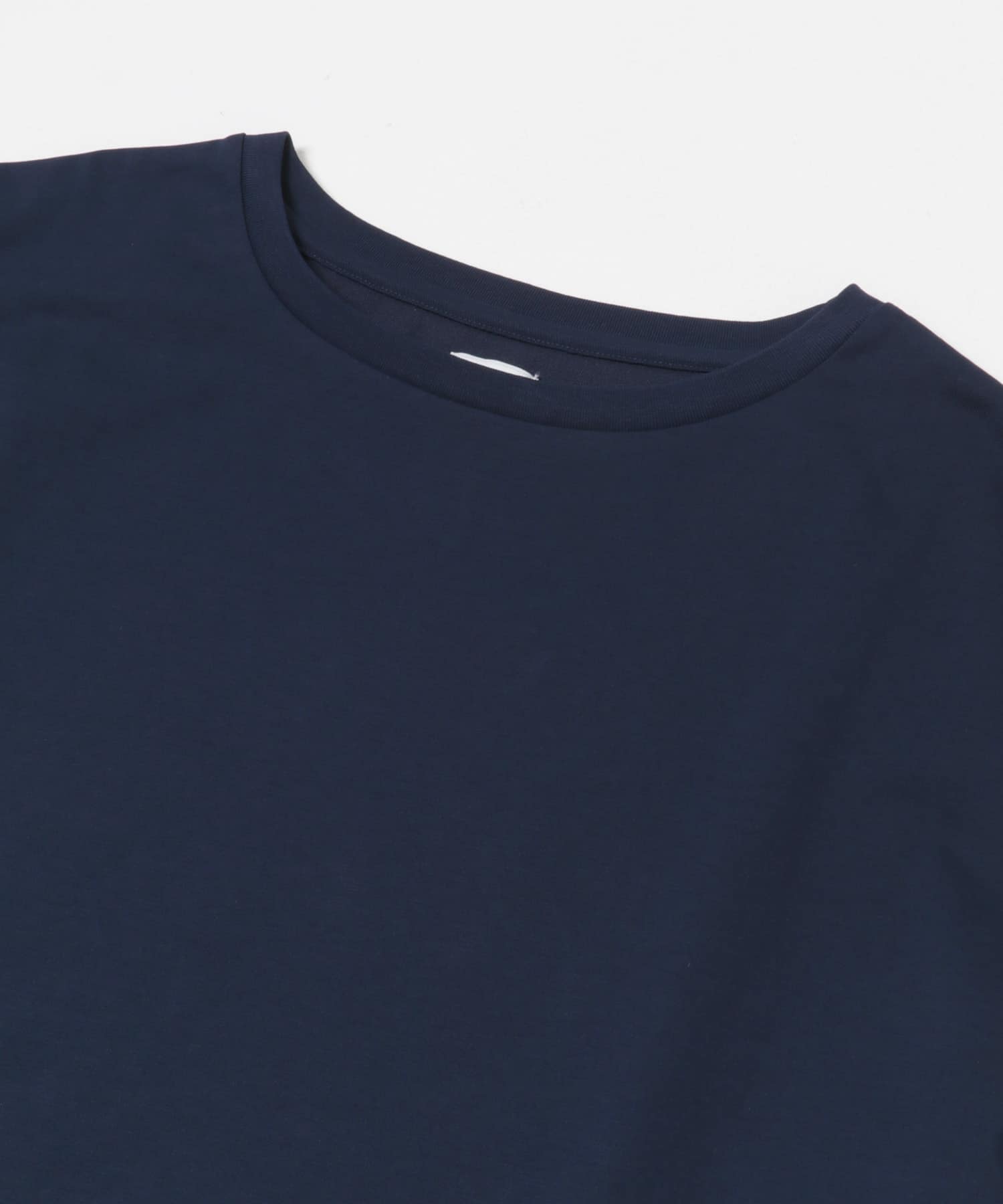 シルケットコットンシアードッキングプルオーバー NAVY Free