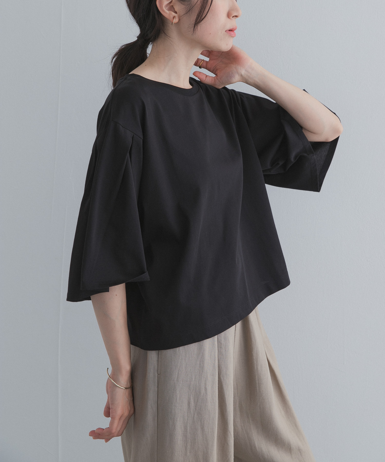 身長：162cm サイズ：Free