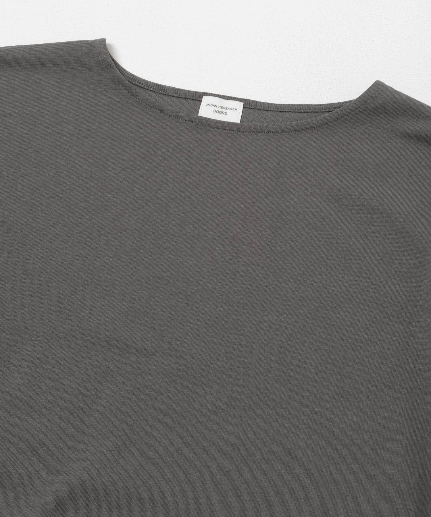袖ギャザーワイドプルオーバー CHARCOAL Free