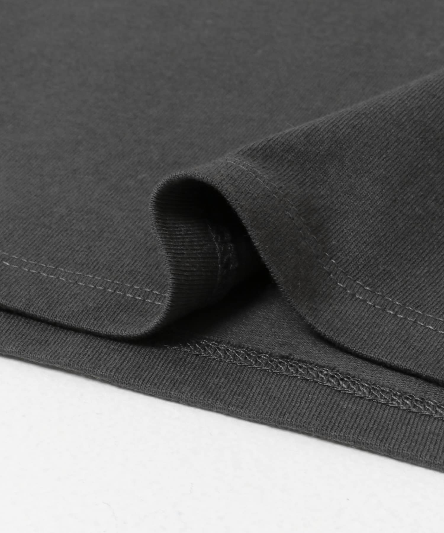刺繍ロゴTシャツ CHARCOAL Free