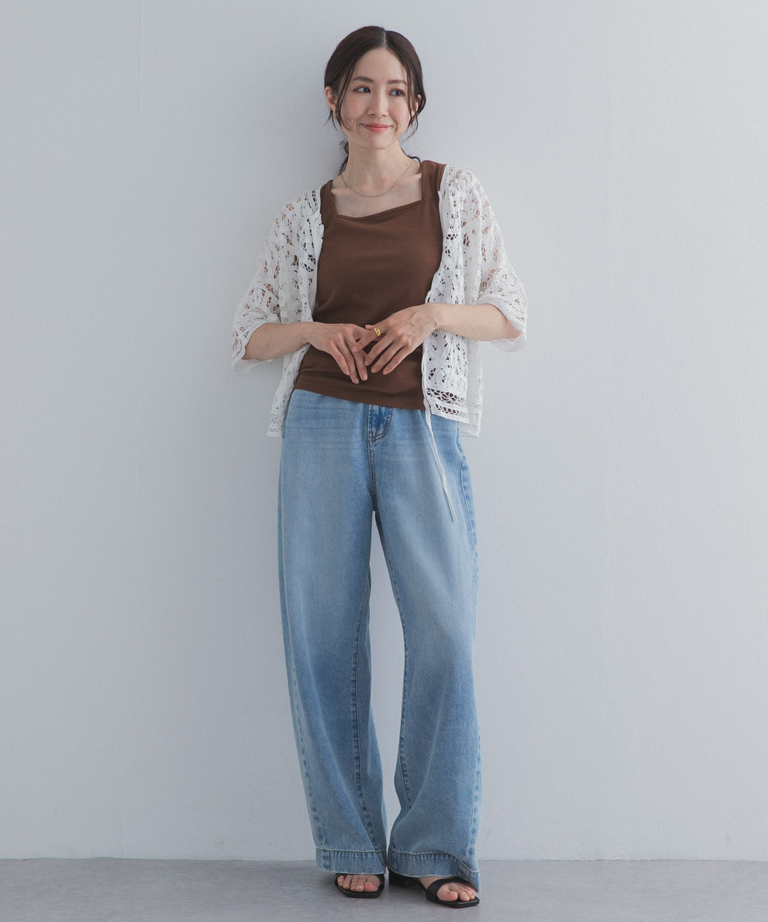 身長：162cm サイズ：Free