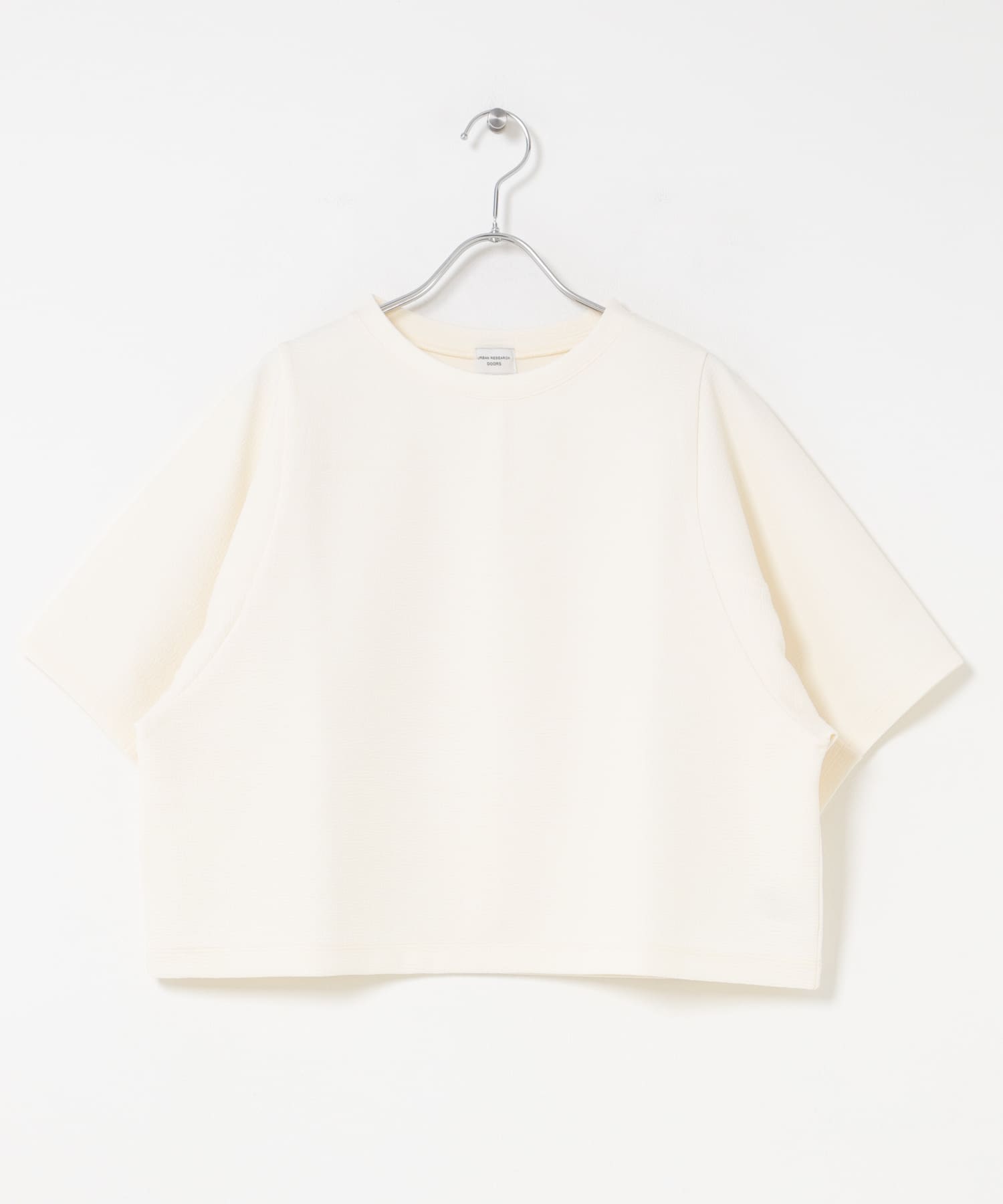 袖ボリュームクロップドプルオーバー OFF Free