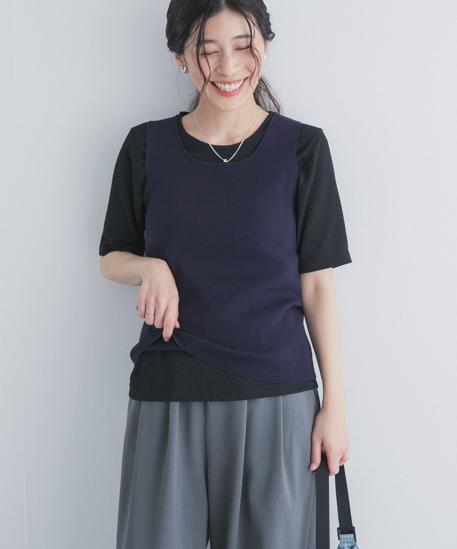 身長：162cm サイズ：Free