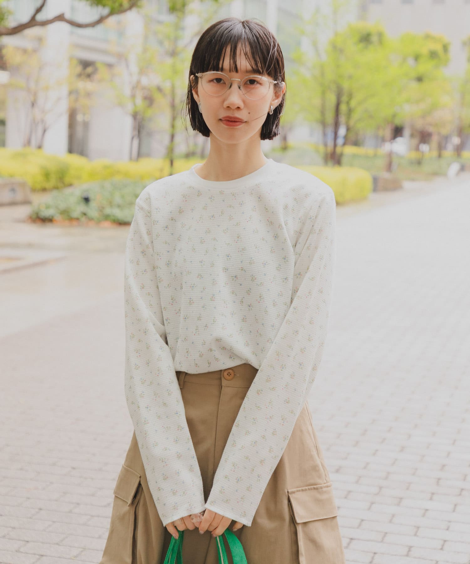 身長：157cm サイズ：Free