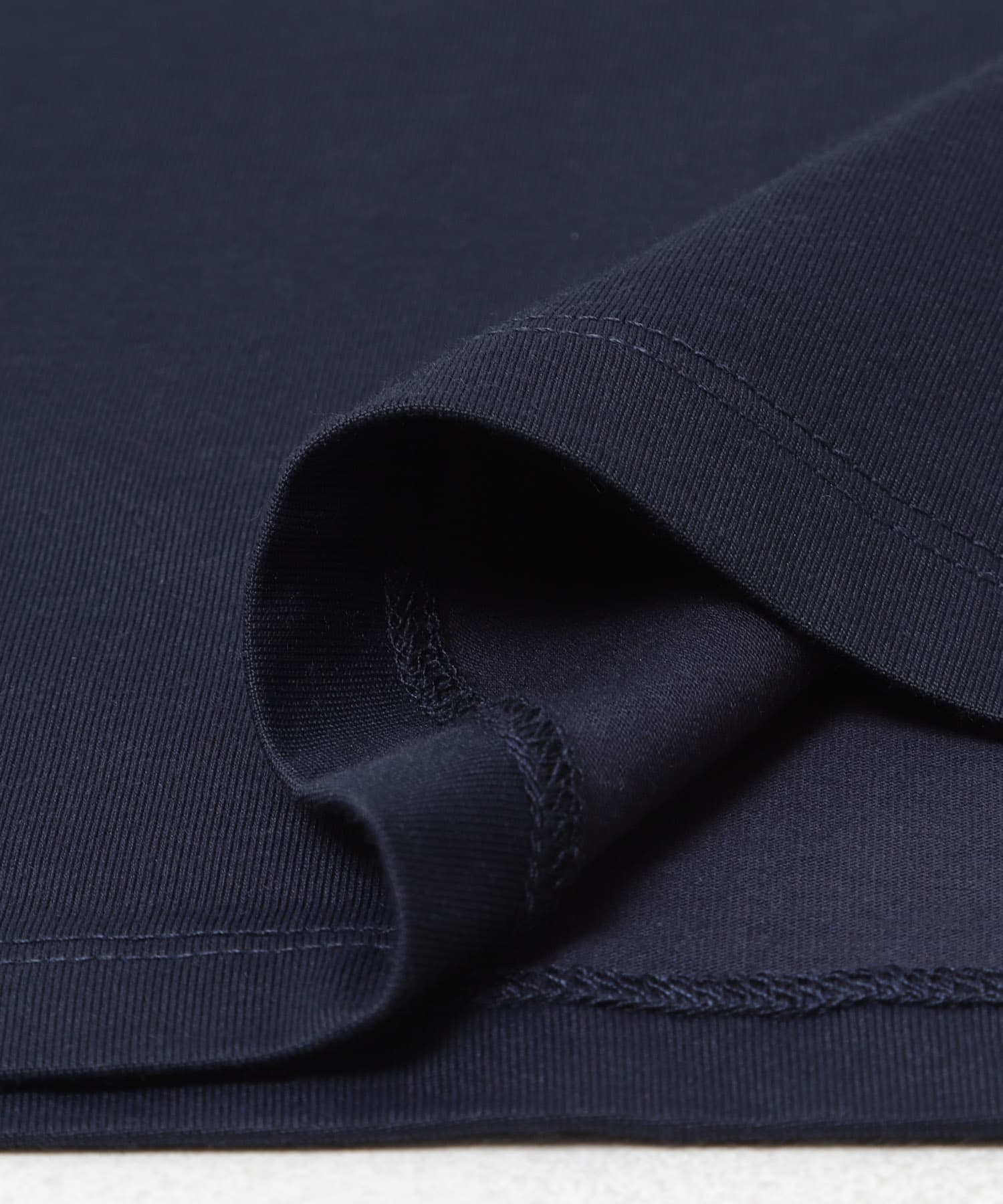ロゴプリントTシャツ NAVY Free