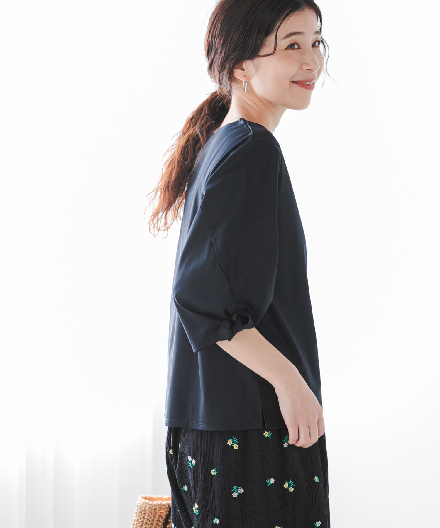 身長：162cm サイズ：Free