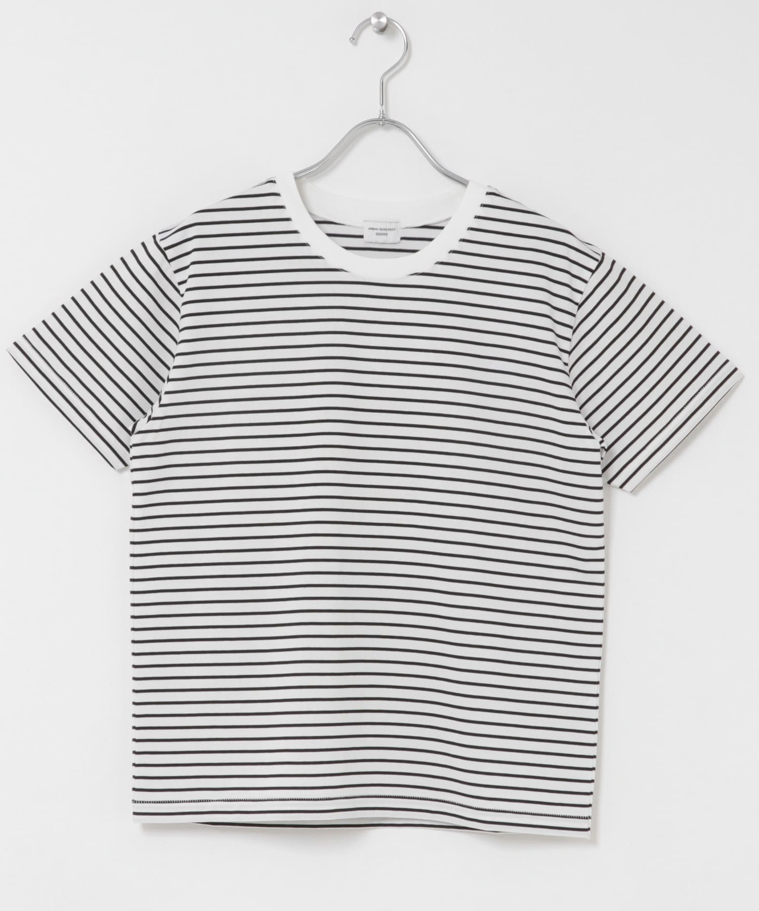『UR TECH』汗染み防止ベーシックTシャツ BORDER Free