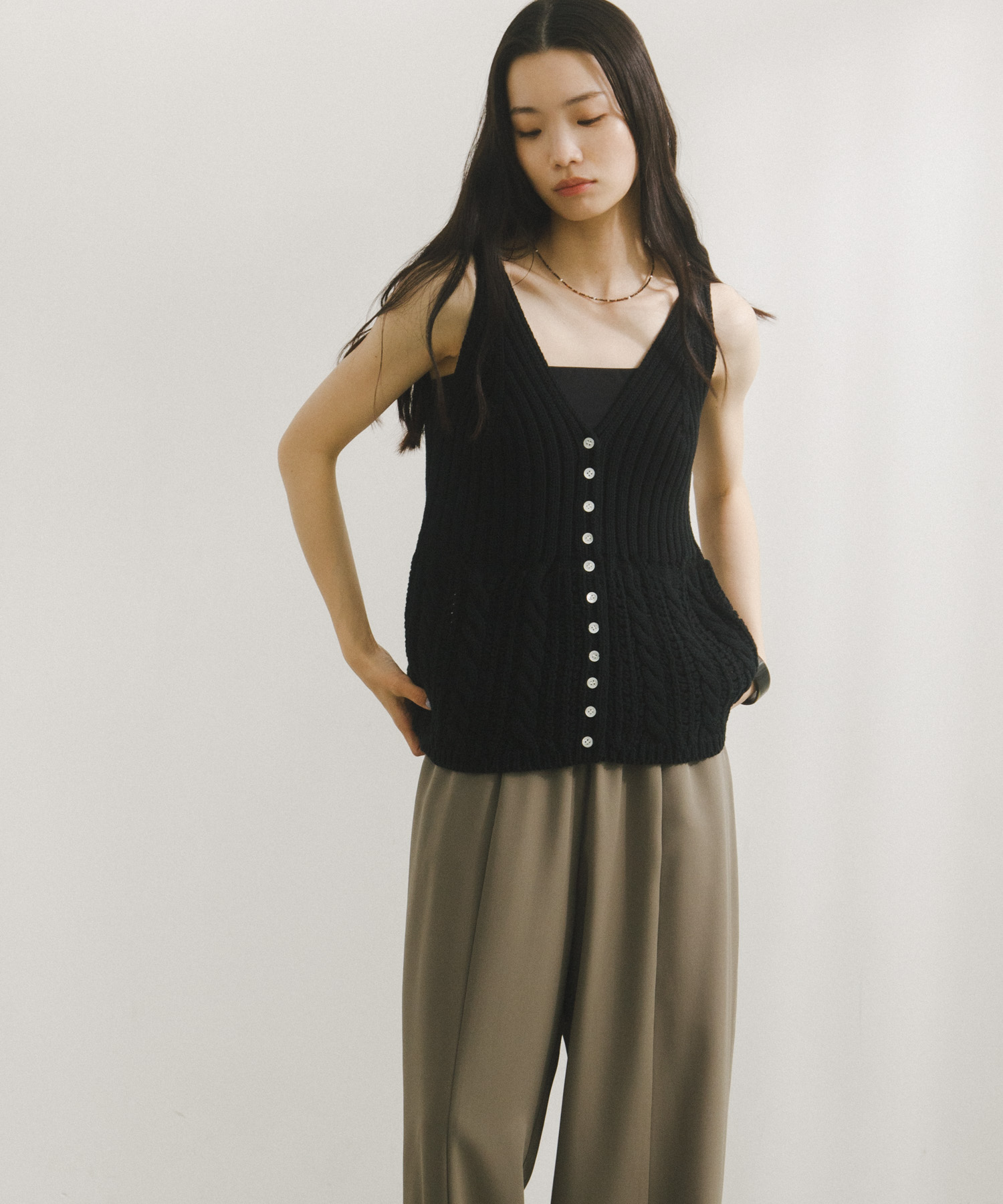 身長：168cm サイズ：Free