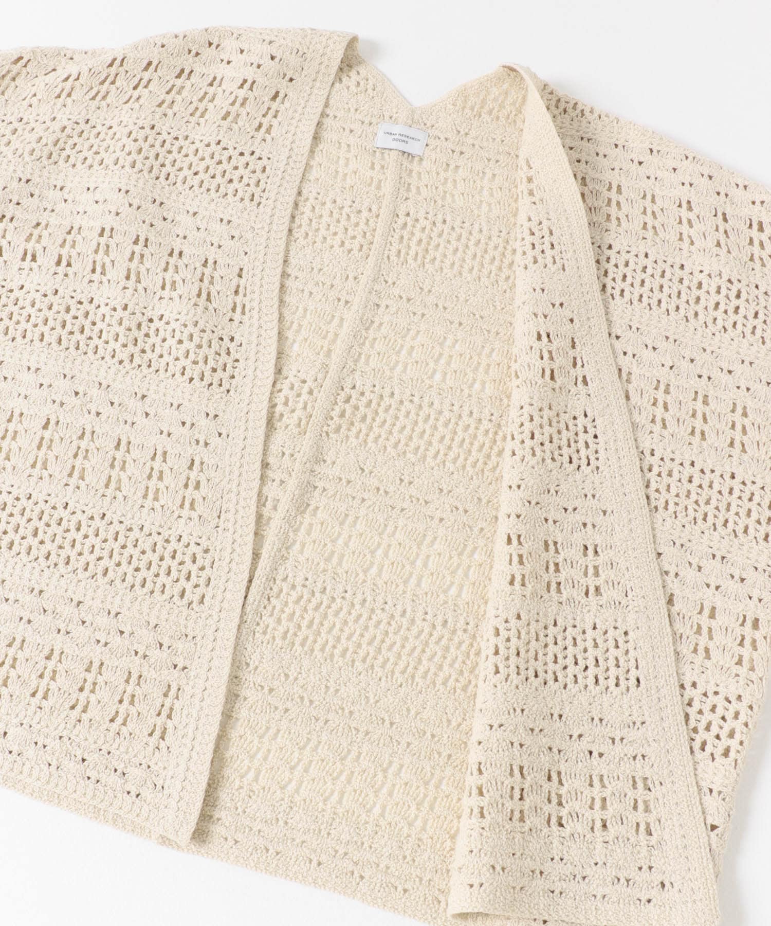 クロシェニットカーディガン BEIGE Free