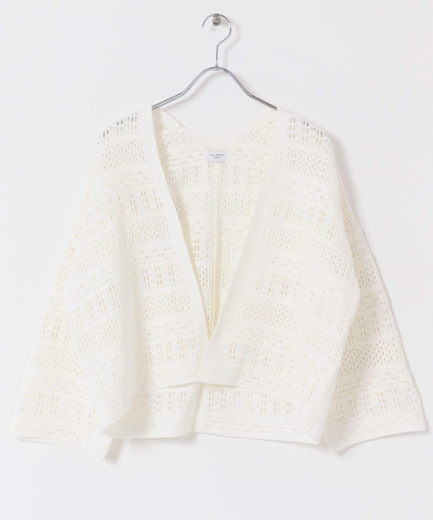 クロシェニットカーディガン OFF Free