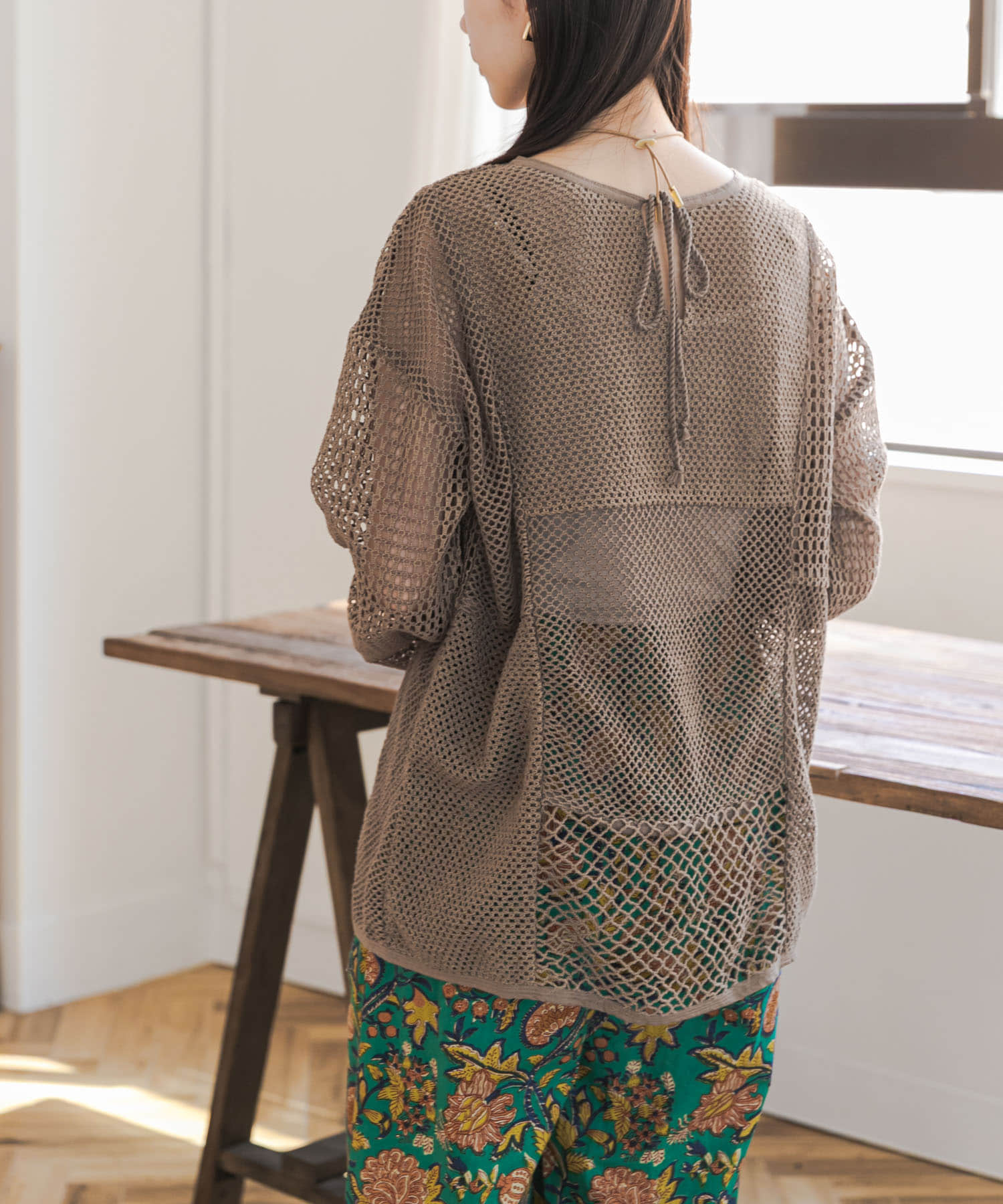 2wayメッシュプルオーバー