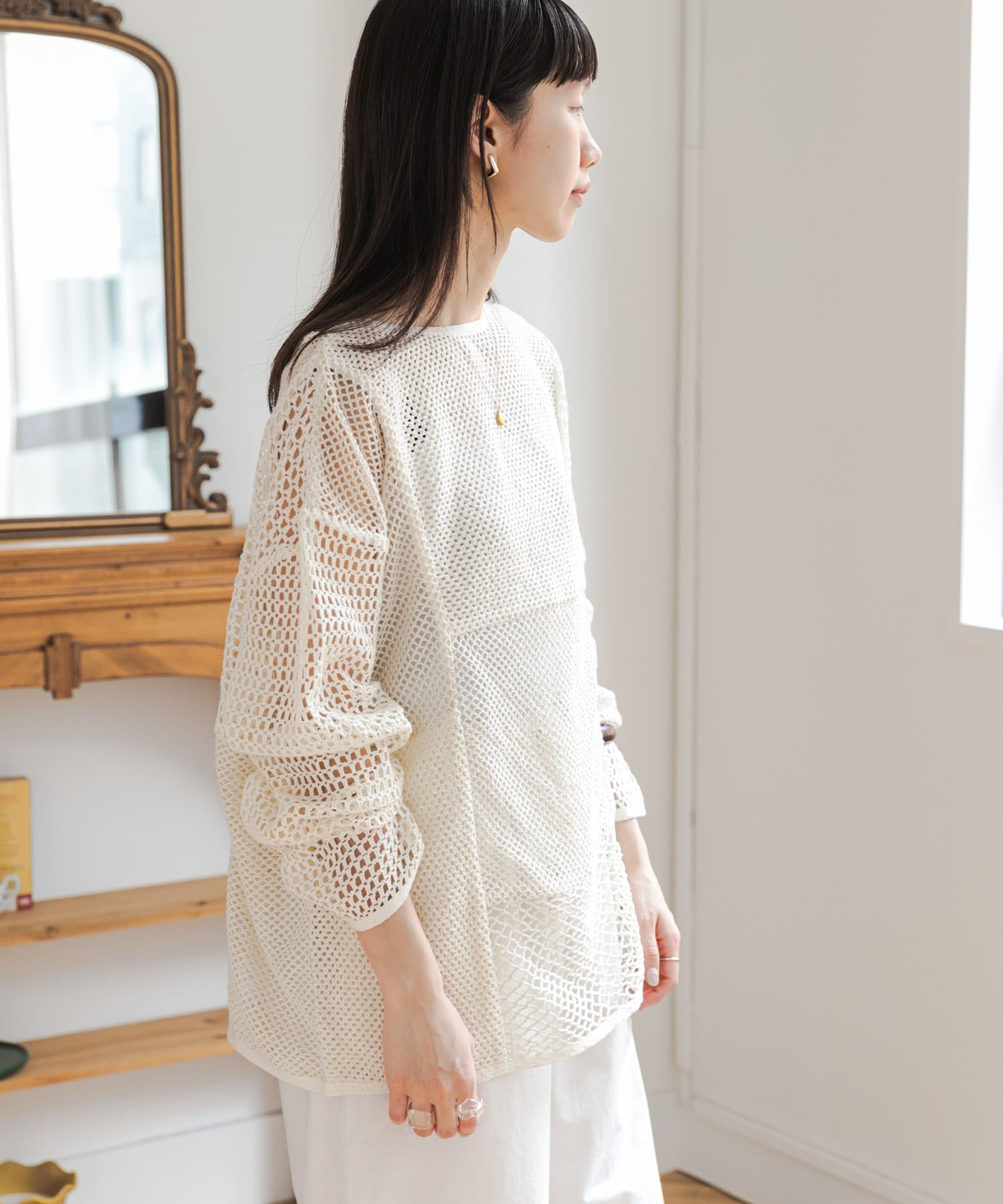 身長：157cm サイズ：Free