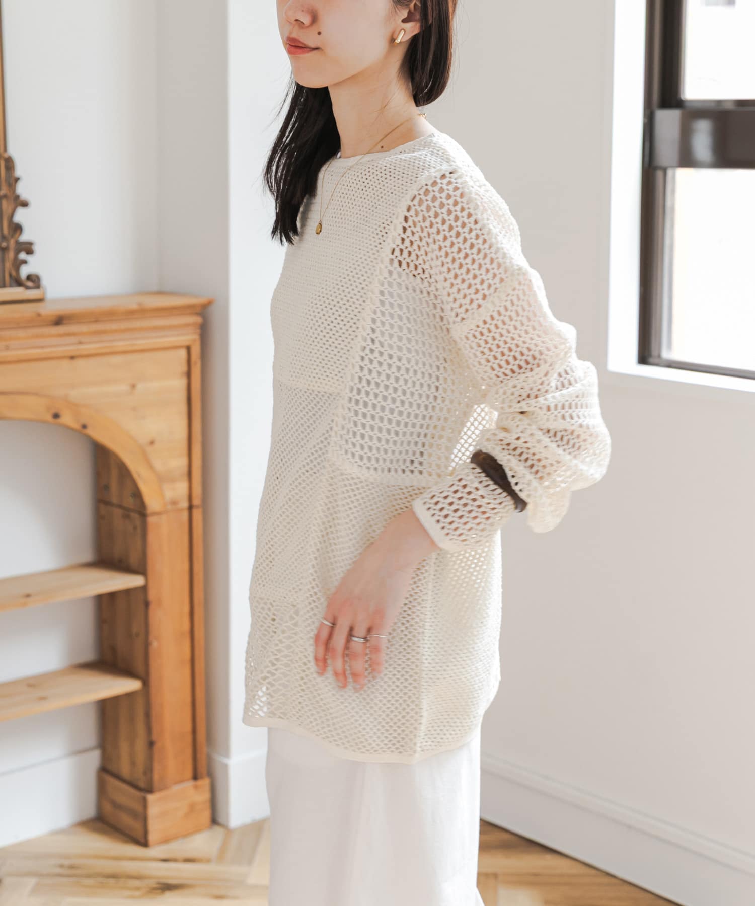 身長：157cm サイズ：Free