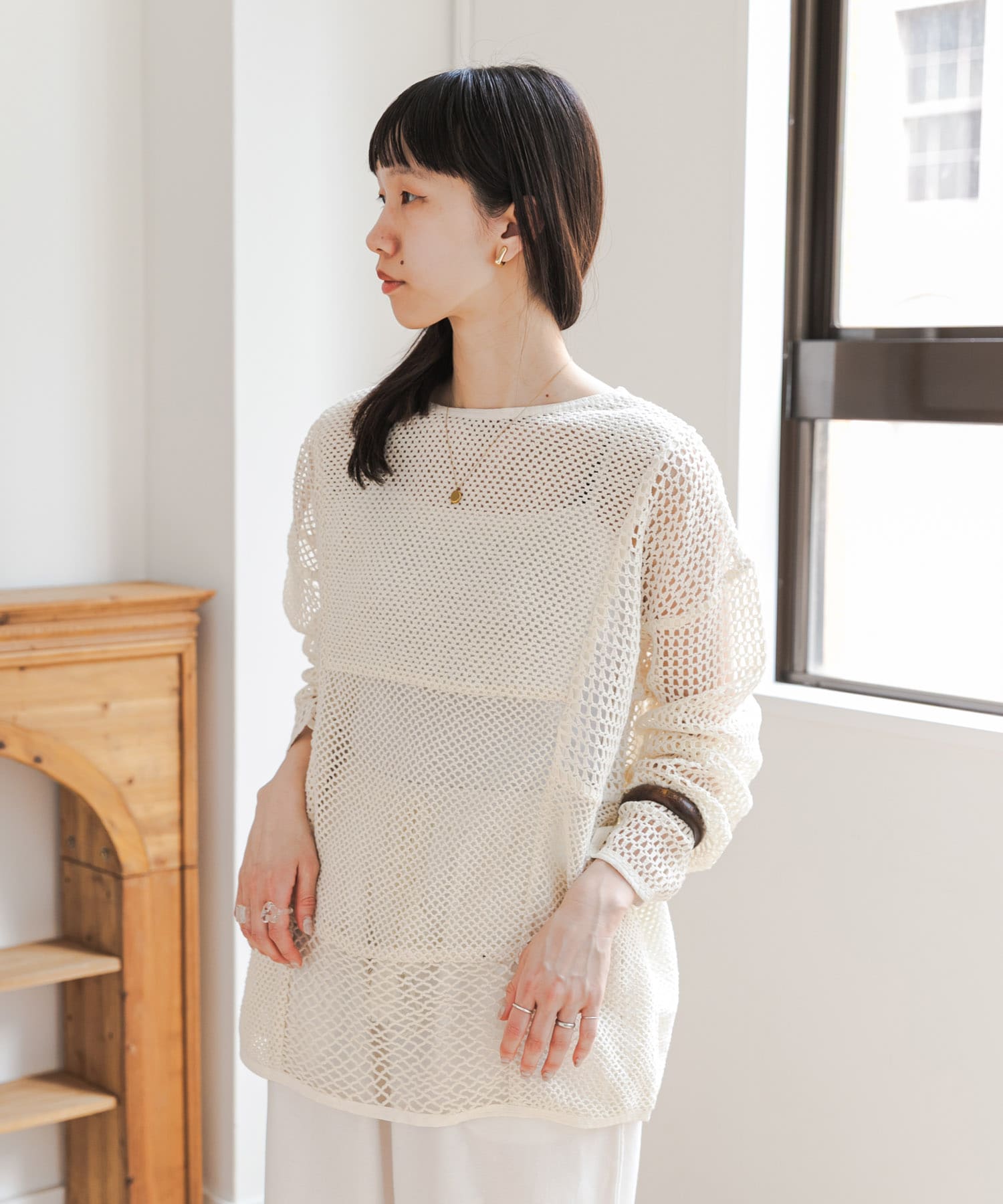 身長：157cm サイズ：Free