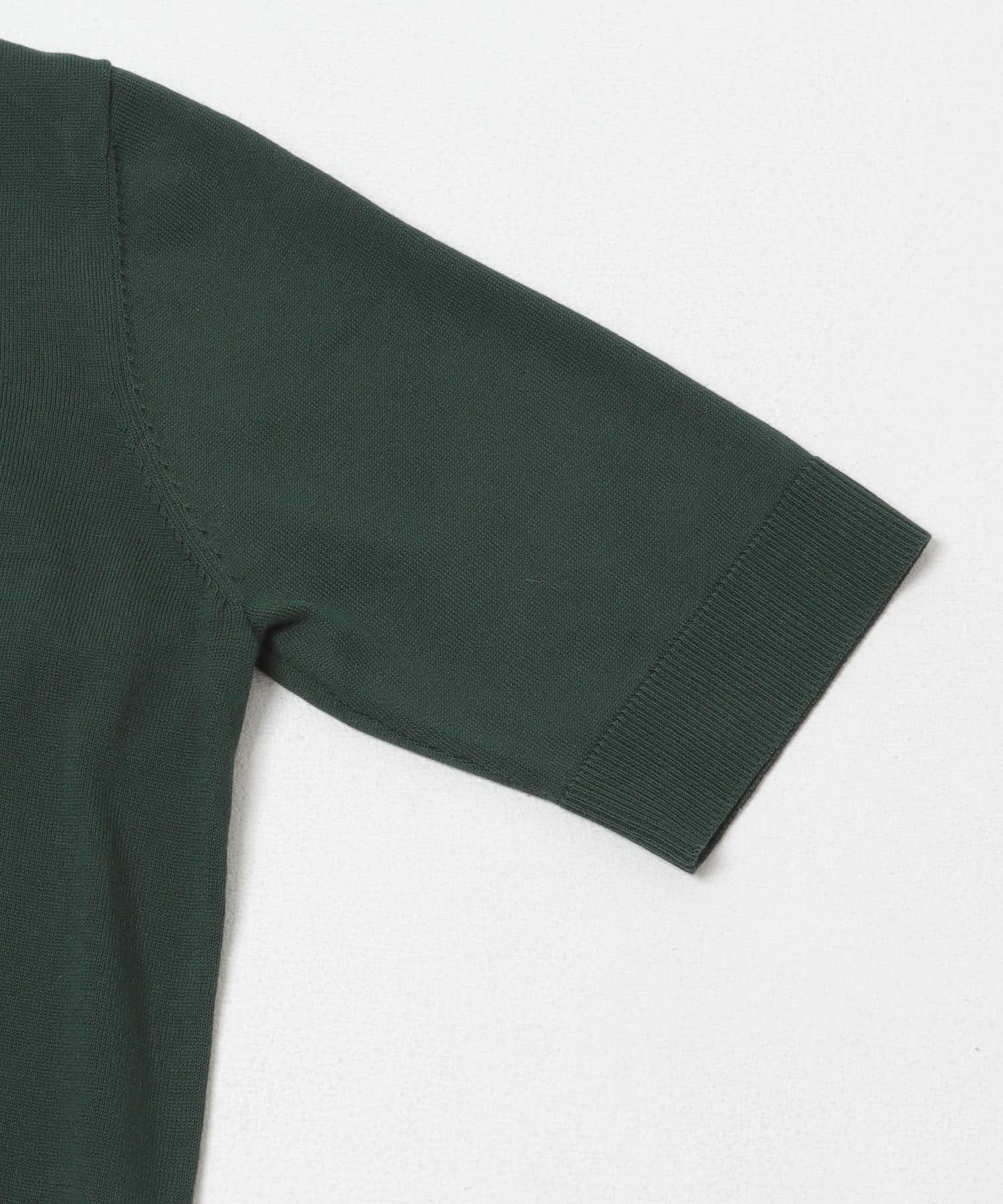 『UR TECH ひやサラクール』コットンハーフスリーブKNIT GREEN Free