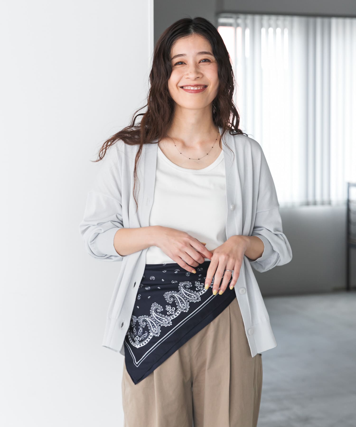 身長：162cm サイズ：Free