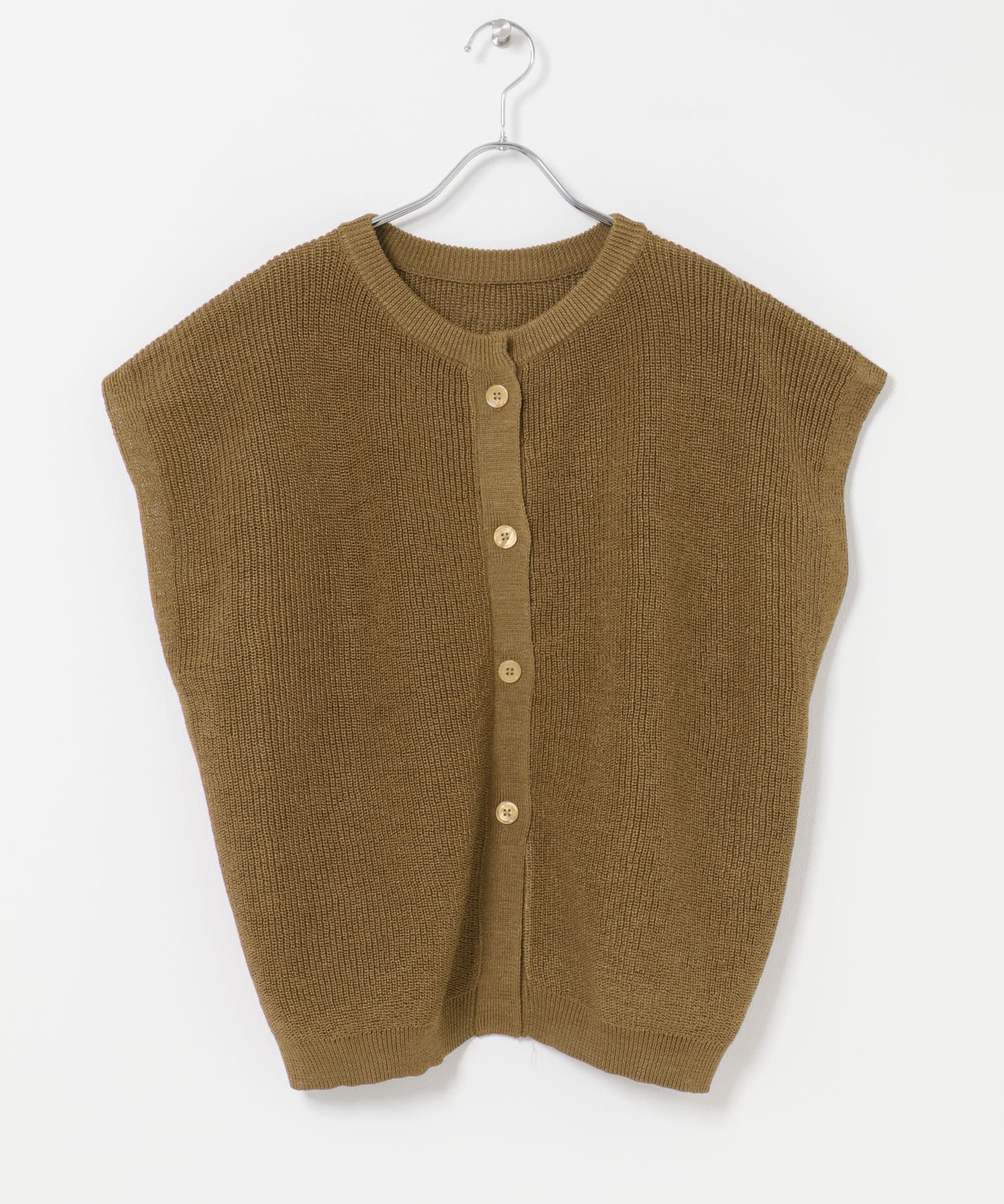 『UR TECH』Aircare2WAYニットベスト BROWN Free