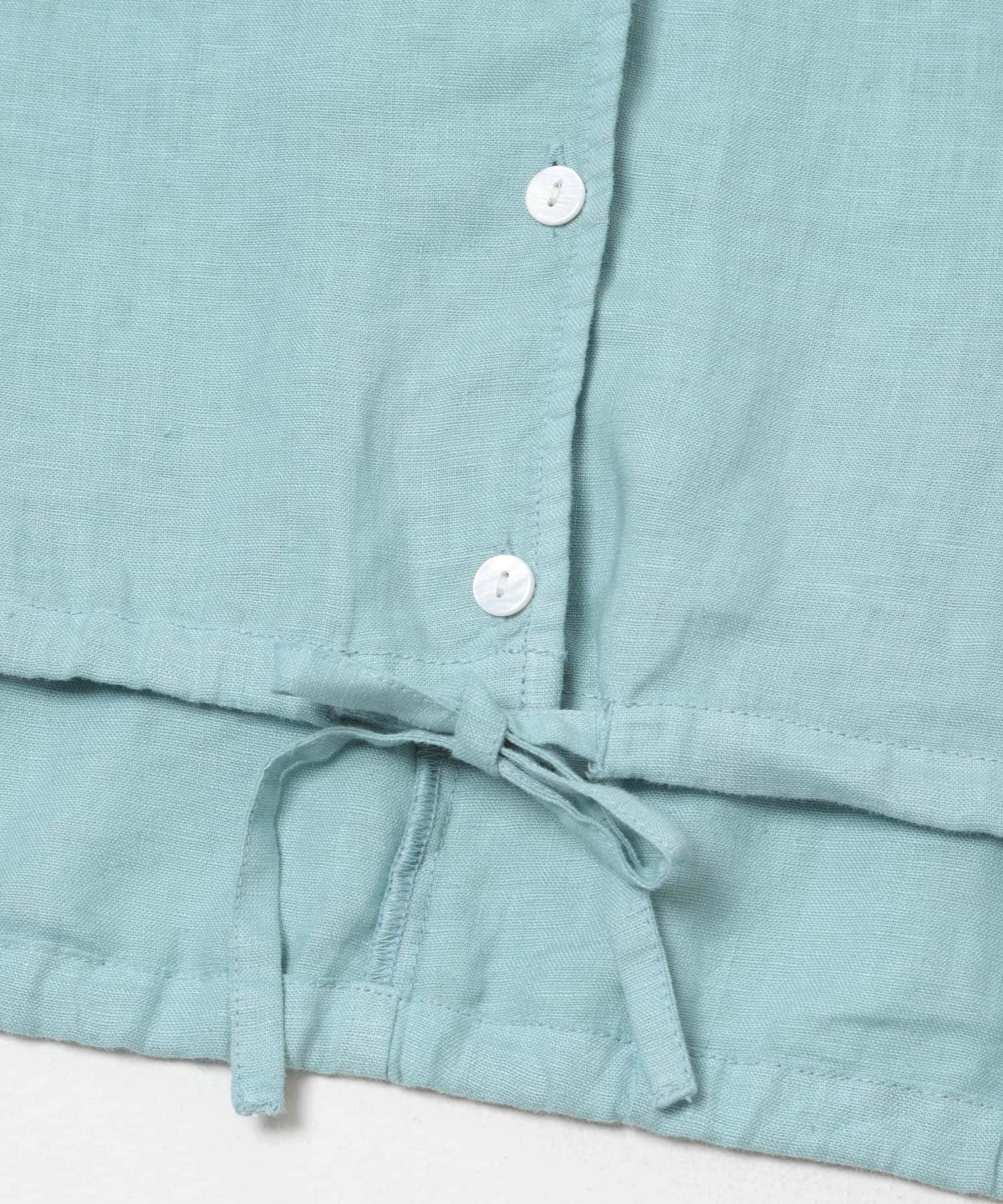 新品タグ付◉ GINGHAM リネンドロストドルマンブラウス DOORS アーバン 