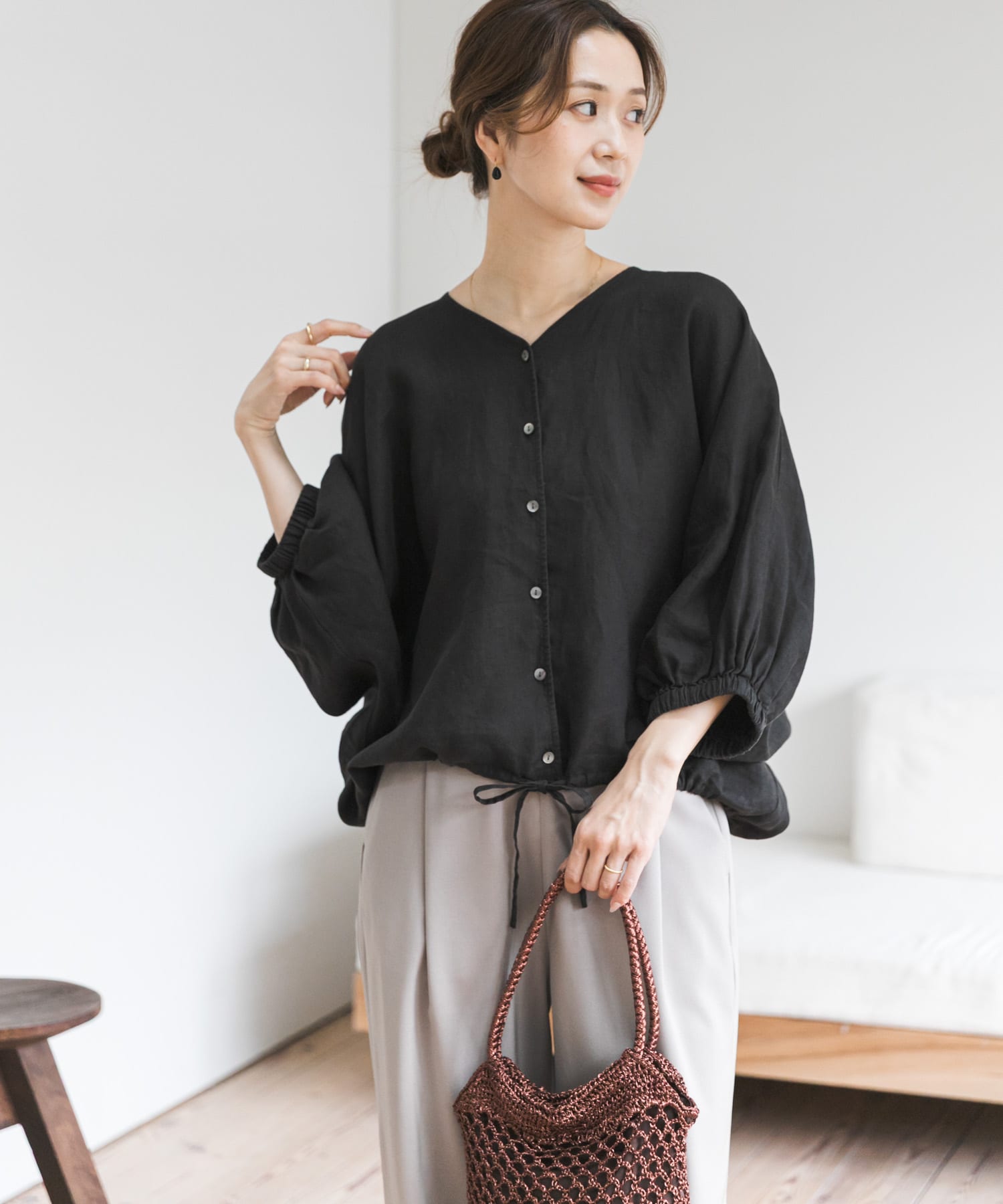 身長：168cm サイズ：Free