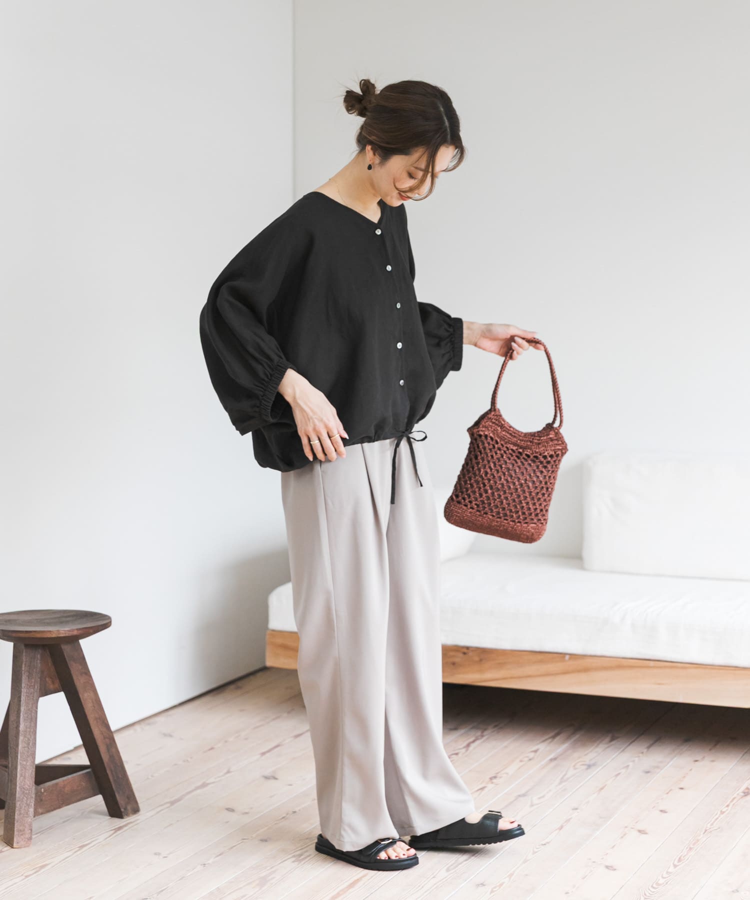 身長：168cm サイズ：Free