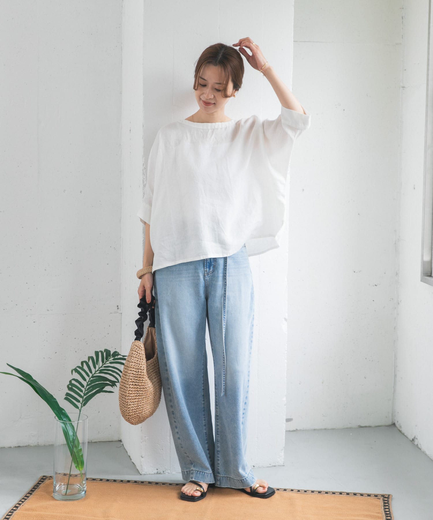 身長：168cm サイズ：Free