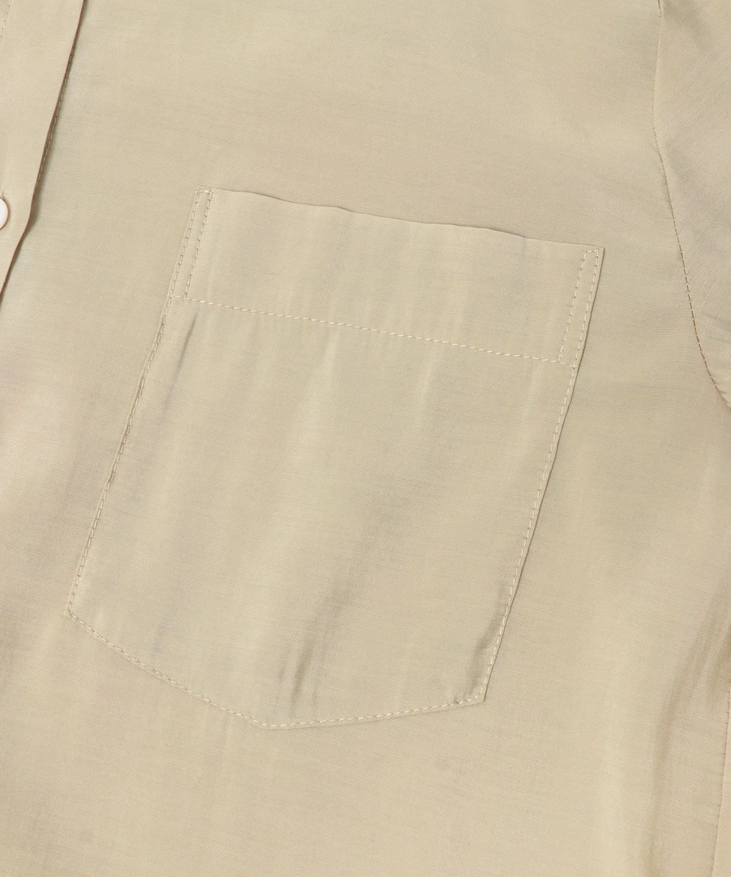 ハーフスリーブショートシャツ BEIGE Free