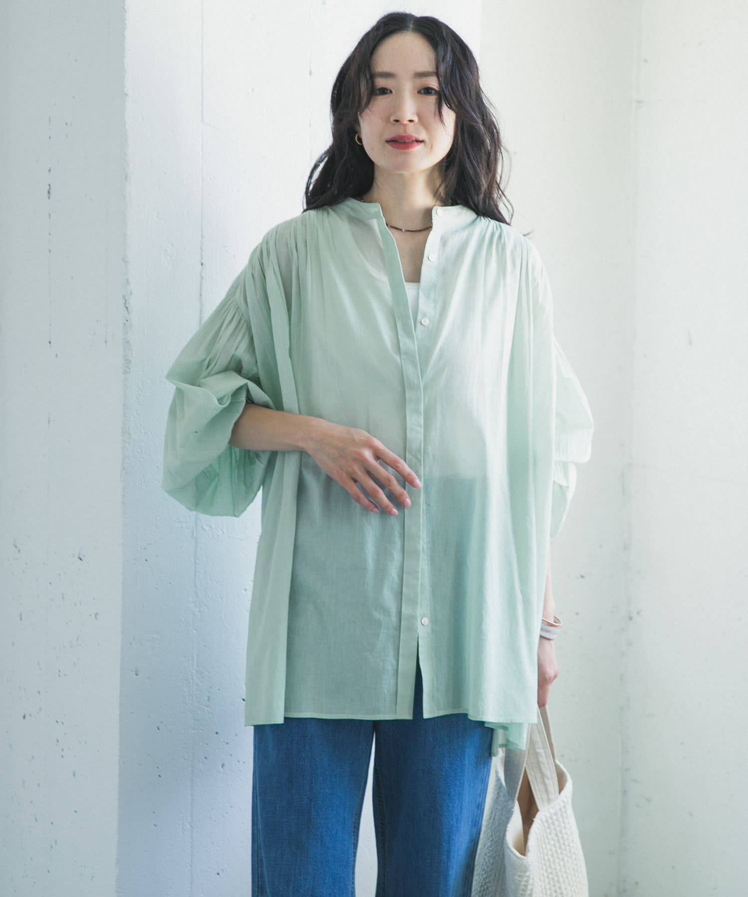 身長：162cm サイズ：Free