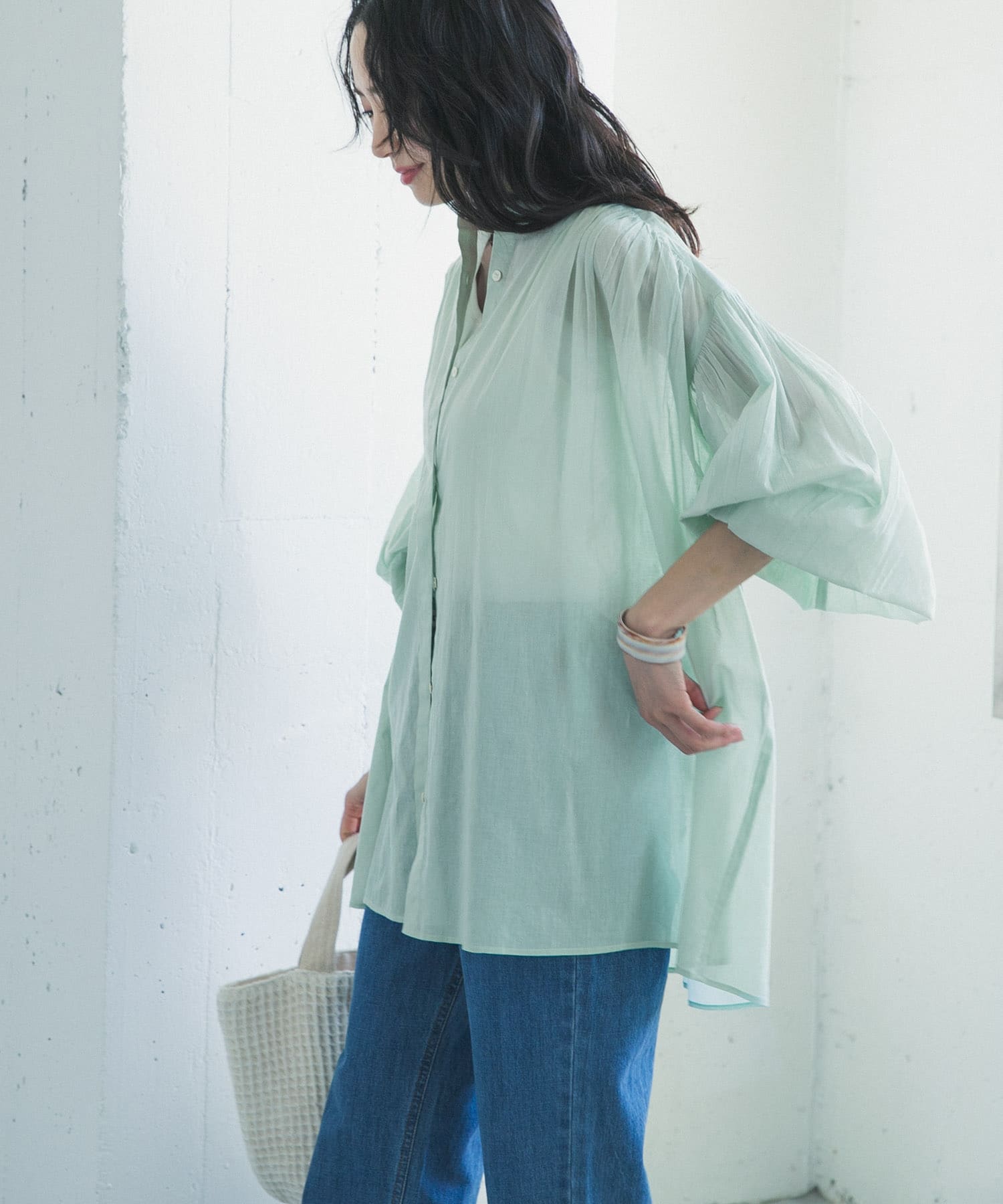 身長：162cm サイズ：Free